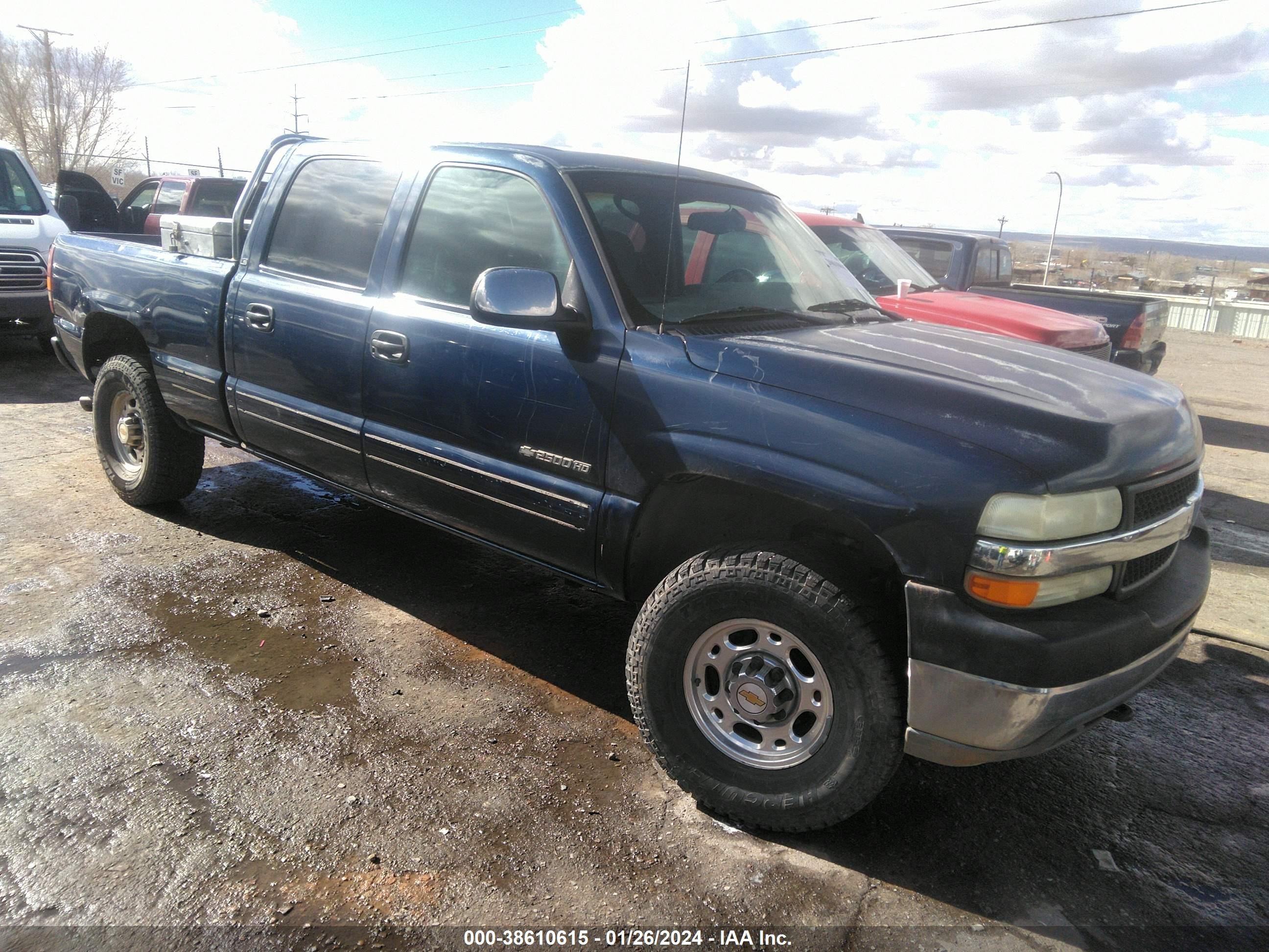 CHEVROLET SILVERADO 2001 1gchc23g41f171850