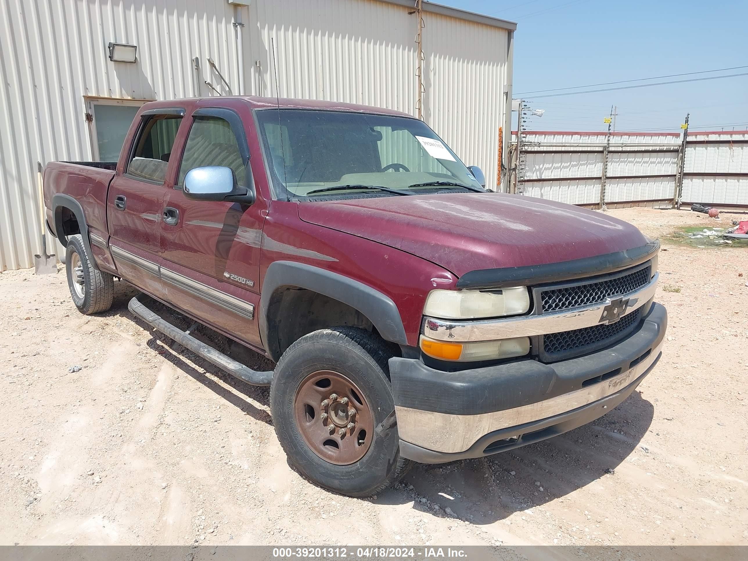 CHEVROLET SILVERADO 2002 1gchc23u42f111199