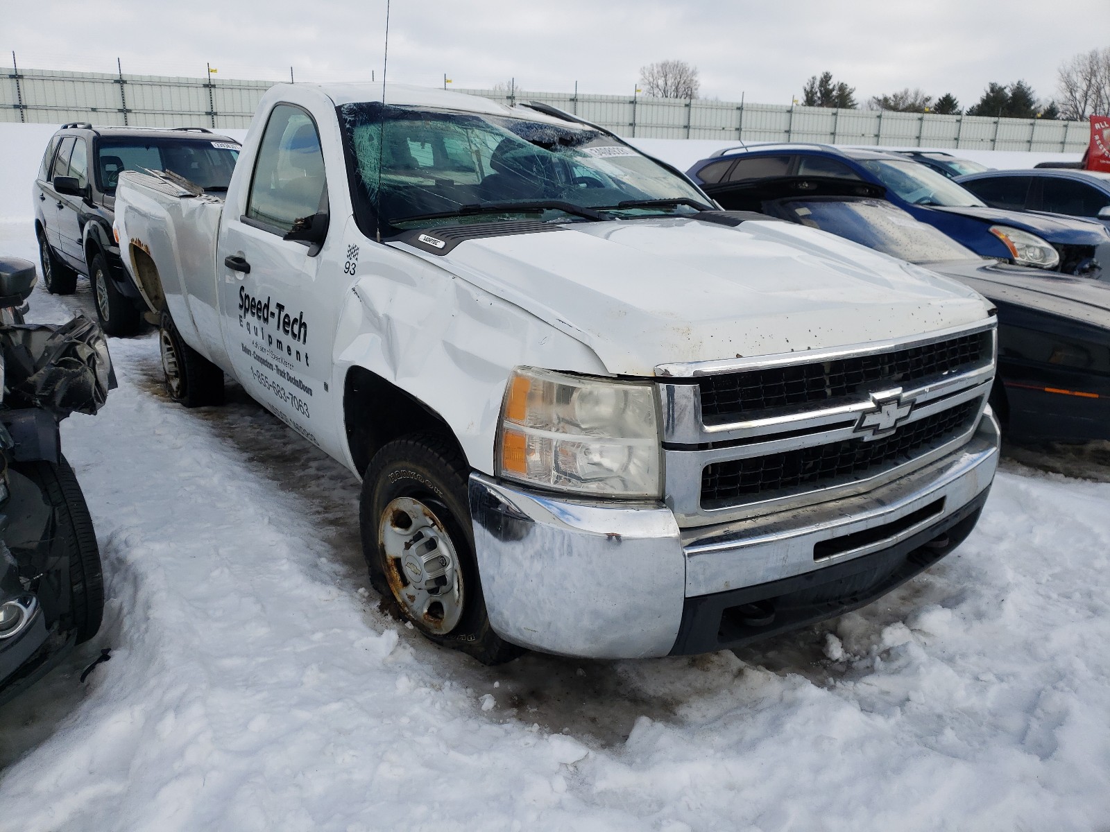 CHEVROLET SILVERADO 2007 1gchc24k37e576907