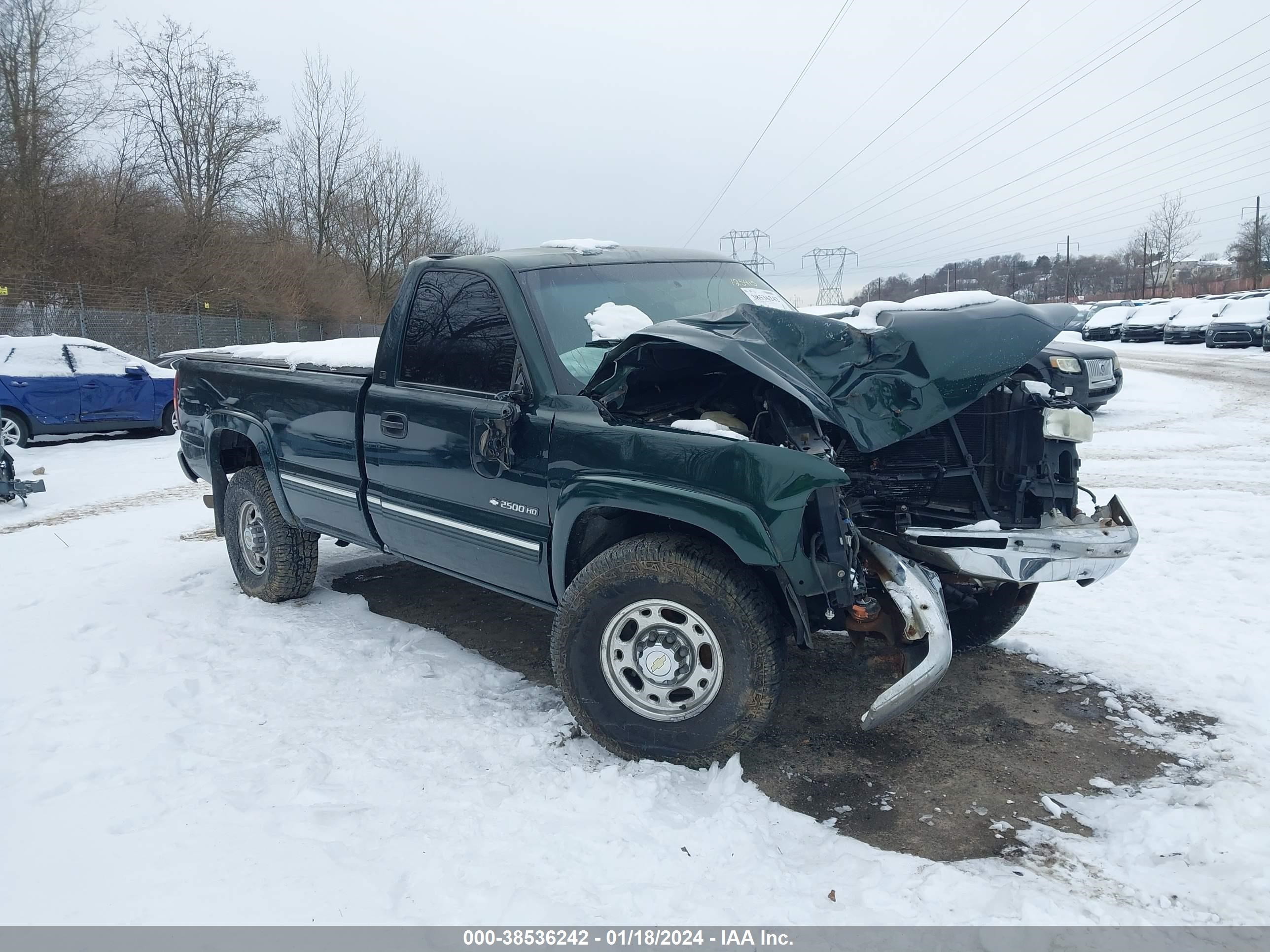 CHEVROLET SILVERADO 2002 1gchc24u42e125415