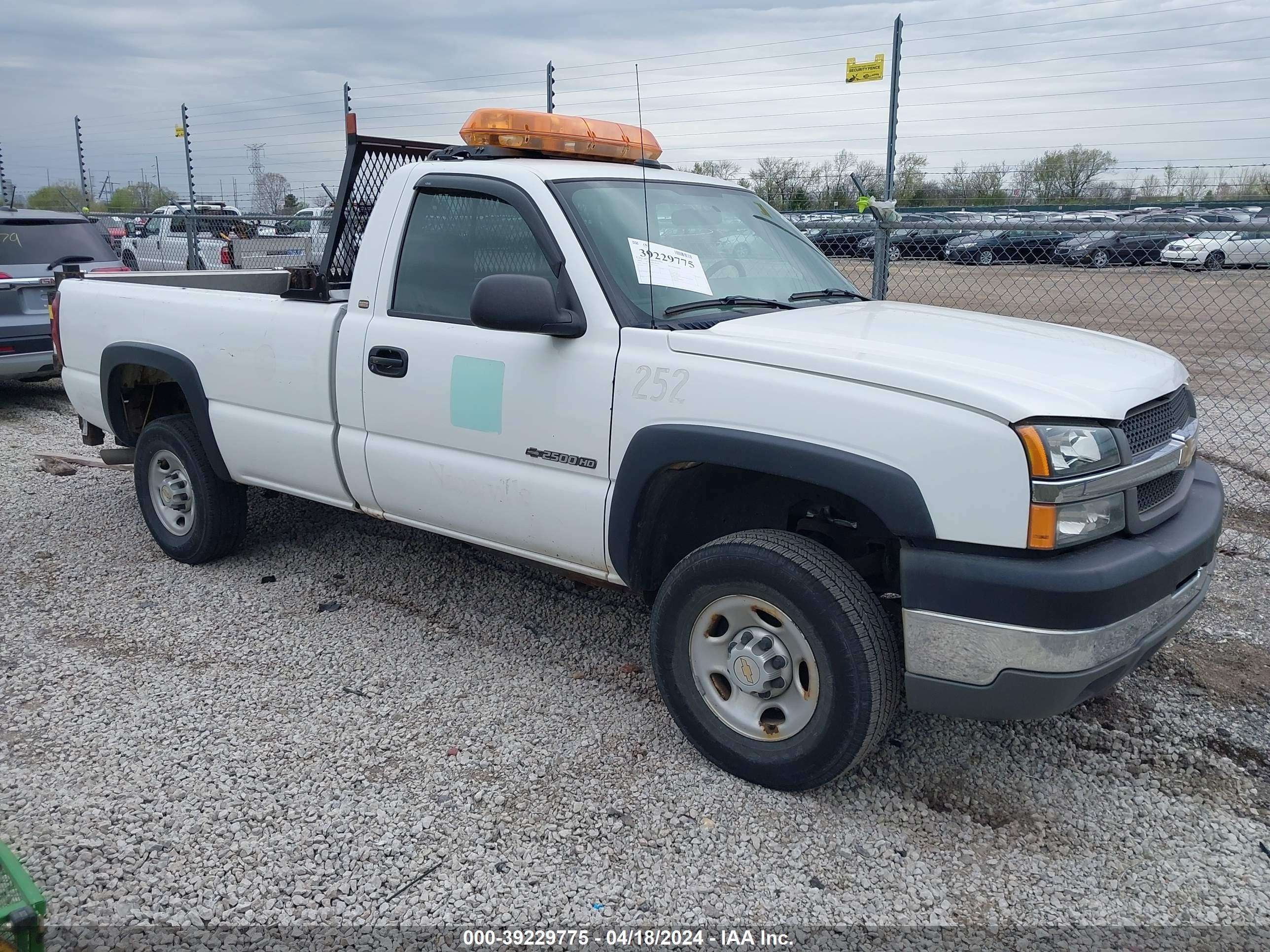 CHEVROLET SILVERADO 2004 1gchc24u44e323995