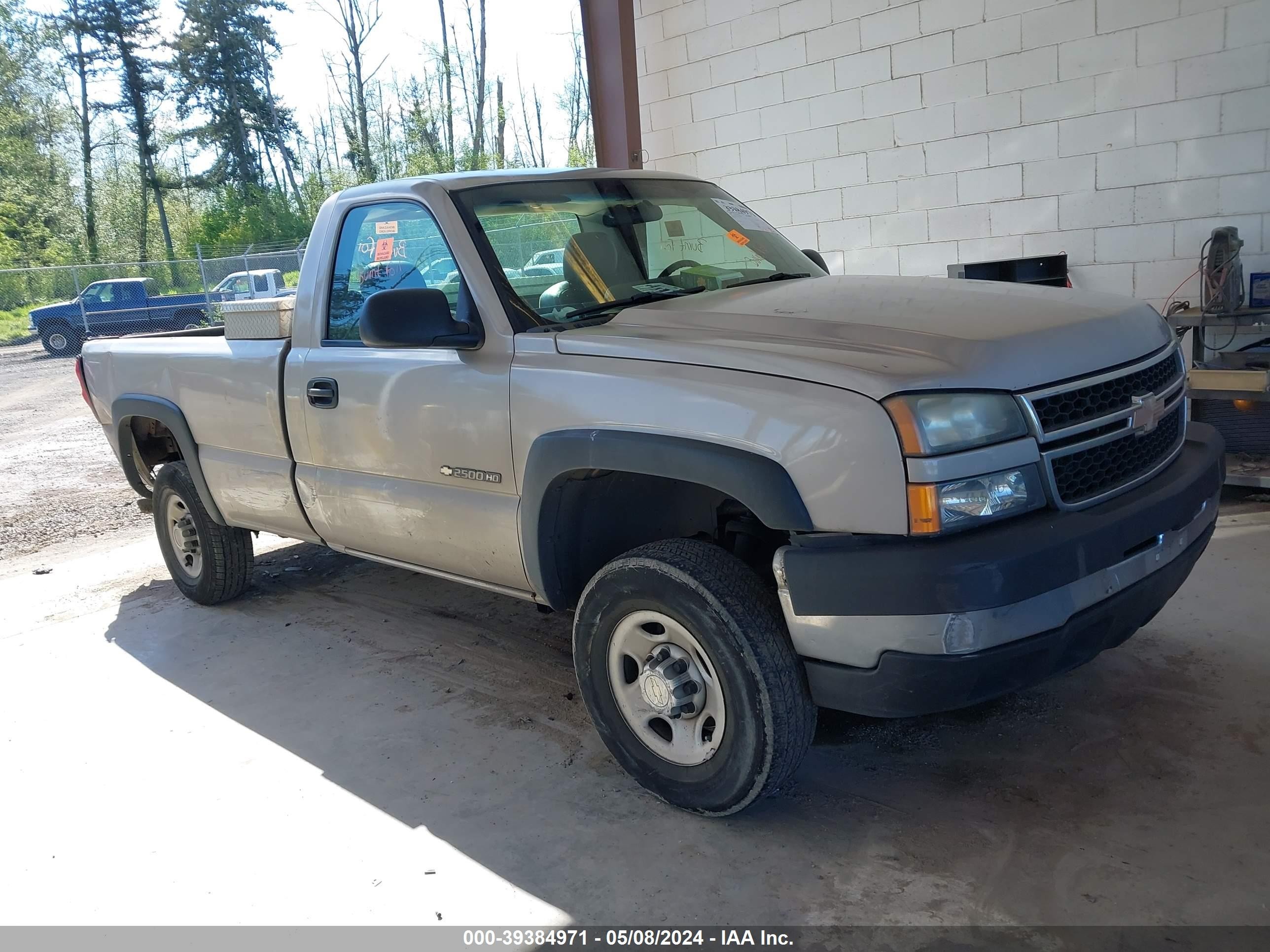 CHEVROLET SILVERADO 2006 1gchc24u46e176452