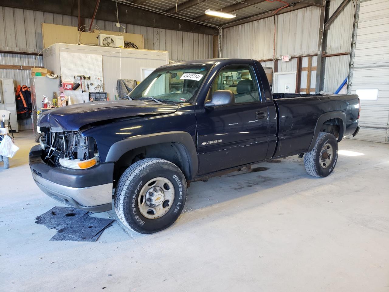 CHEVROLET SILVERADO 2002 1gchc24u72z294806