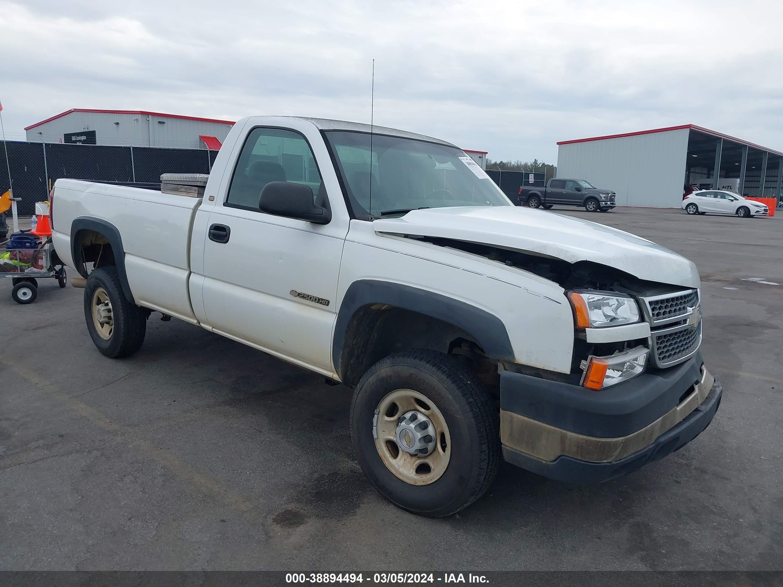 CHEVROLET SILVERADO 2005 1gchc24u75e156260