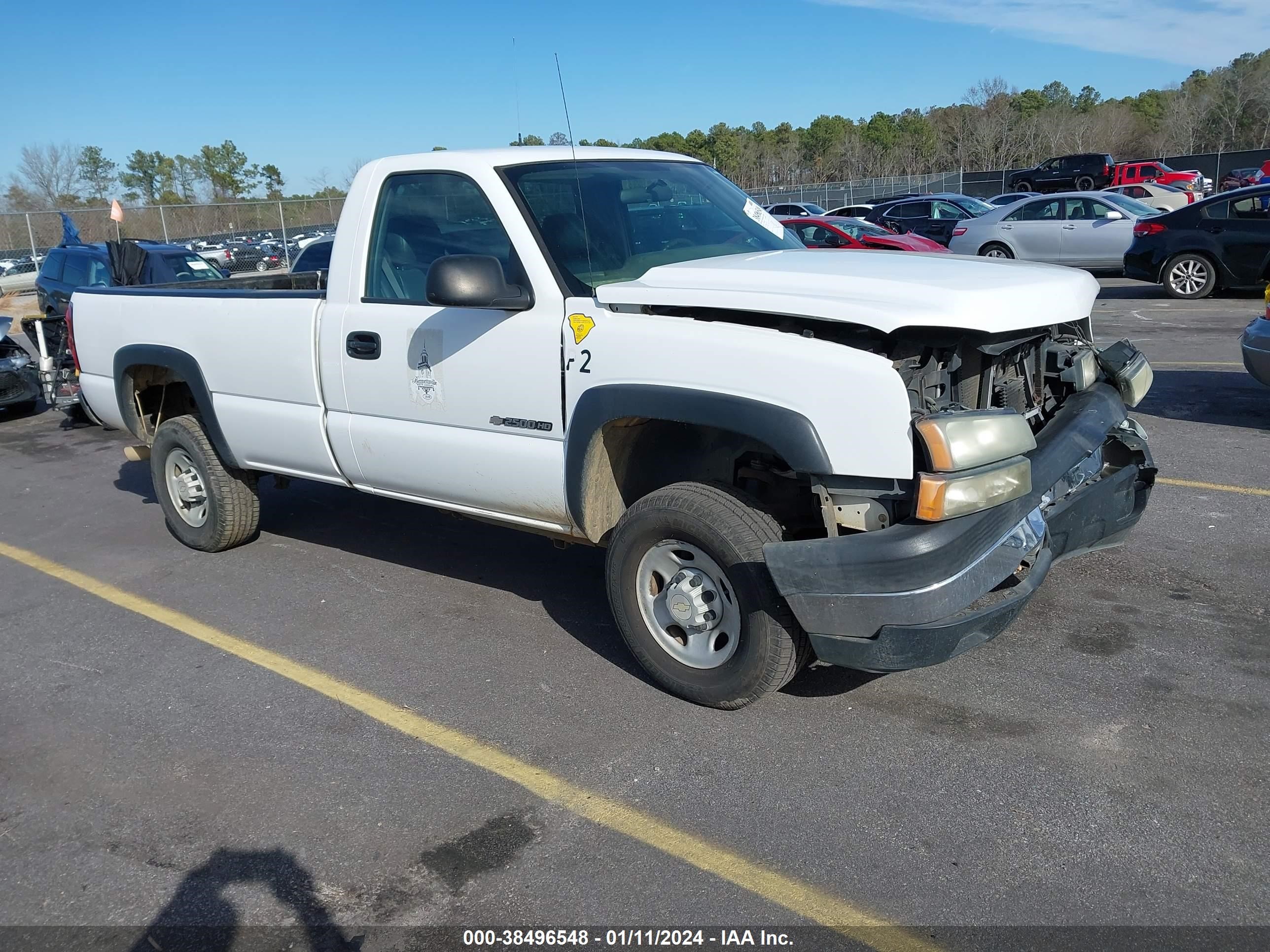 CHEVROLET SILVERADO 2006 1gchc24u76e135474