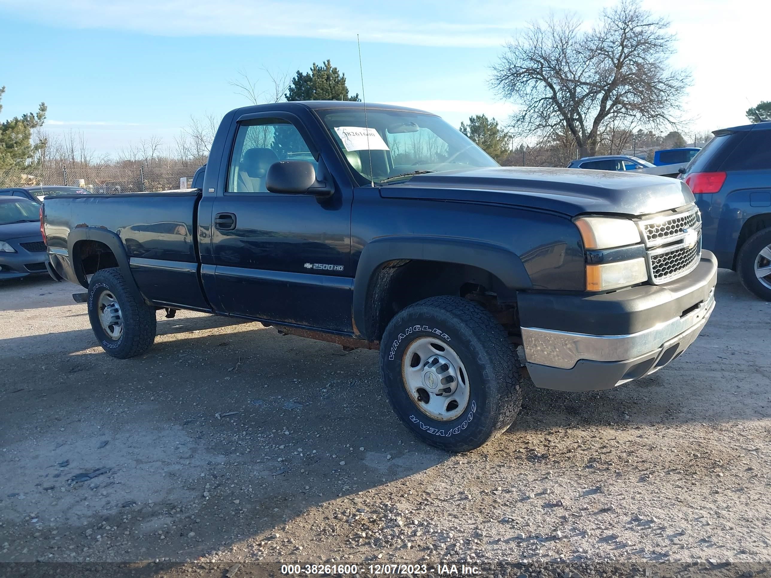 CHEVROLET SILVERADO 2005 1gchc24u85e291800