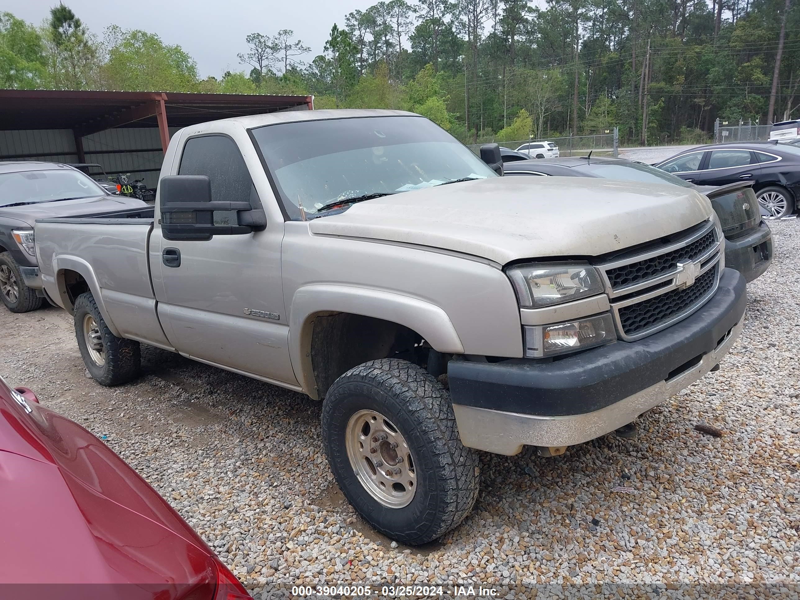 CHEVROLET SILVERADO 2006 1gchc24u86e122796