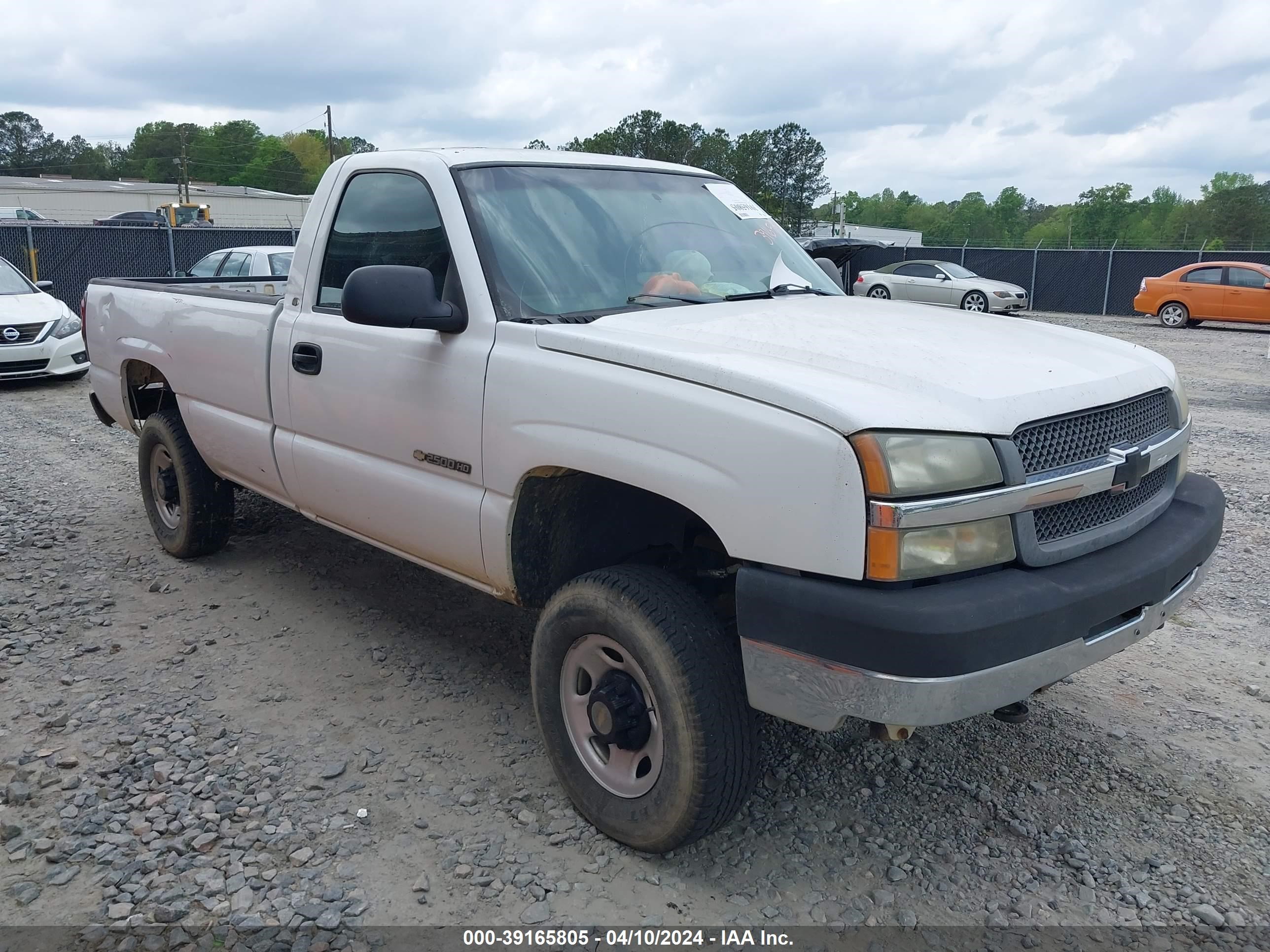 CHEVROLET SILVERADO 2004 1gchc24u94e387062