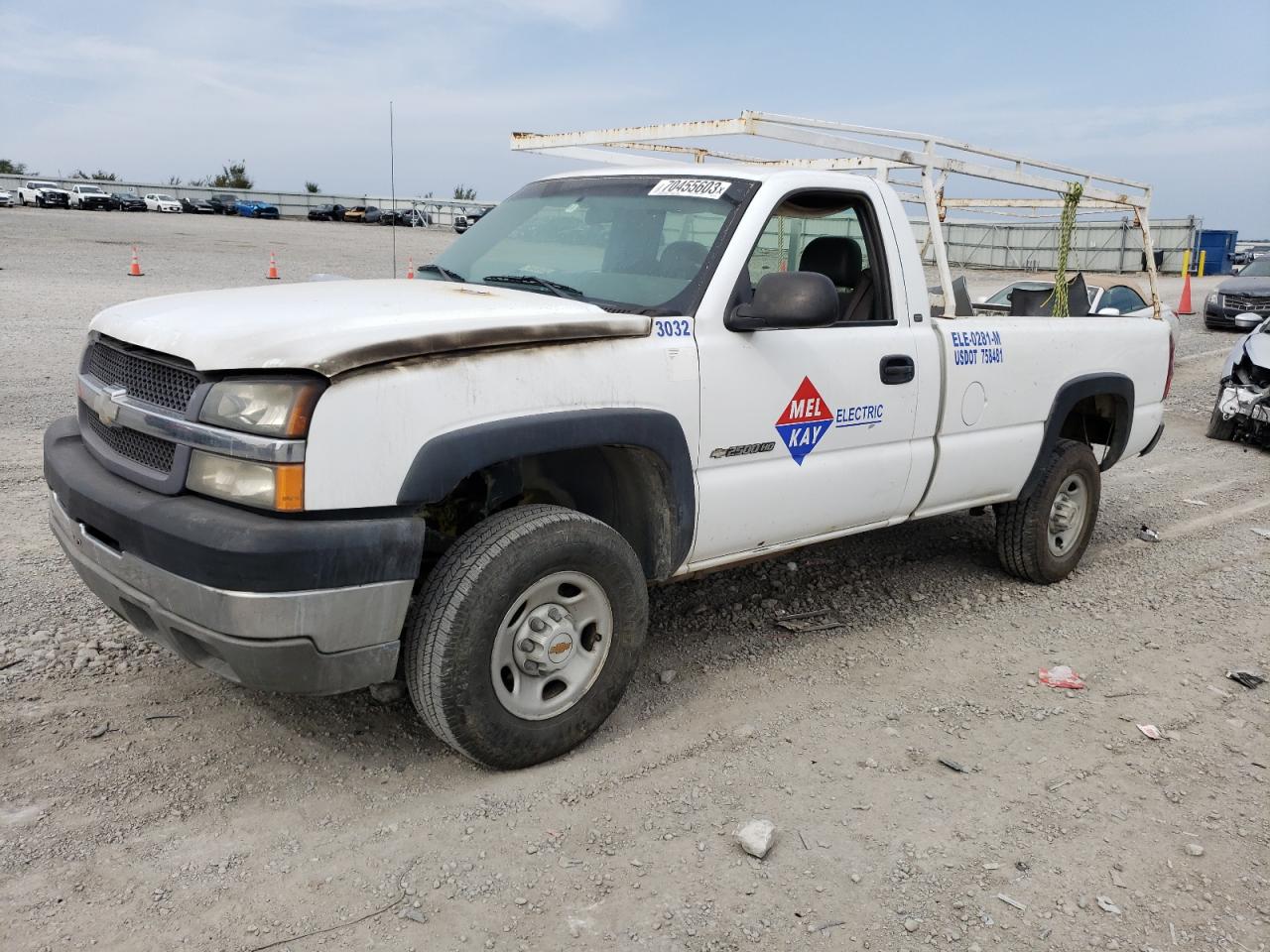 CHEVROLET SILVERADO 2003 1gchc24ux3e121614