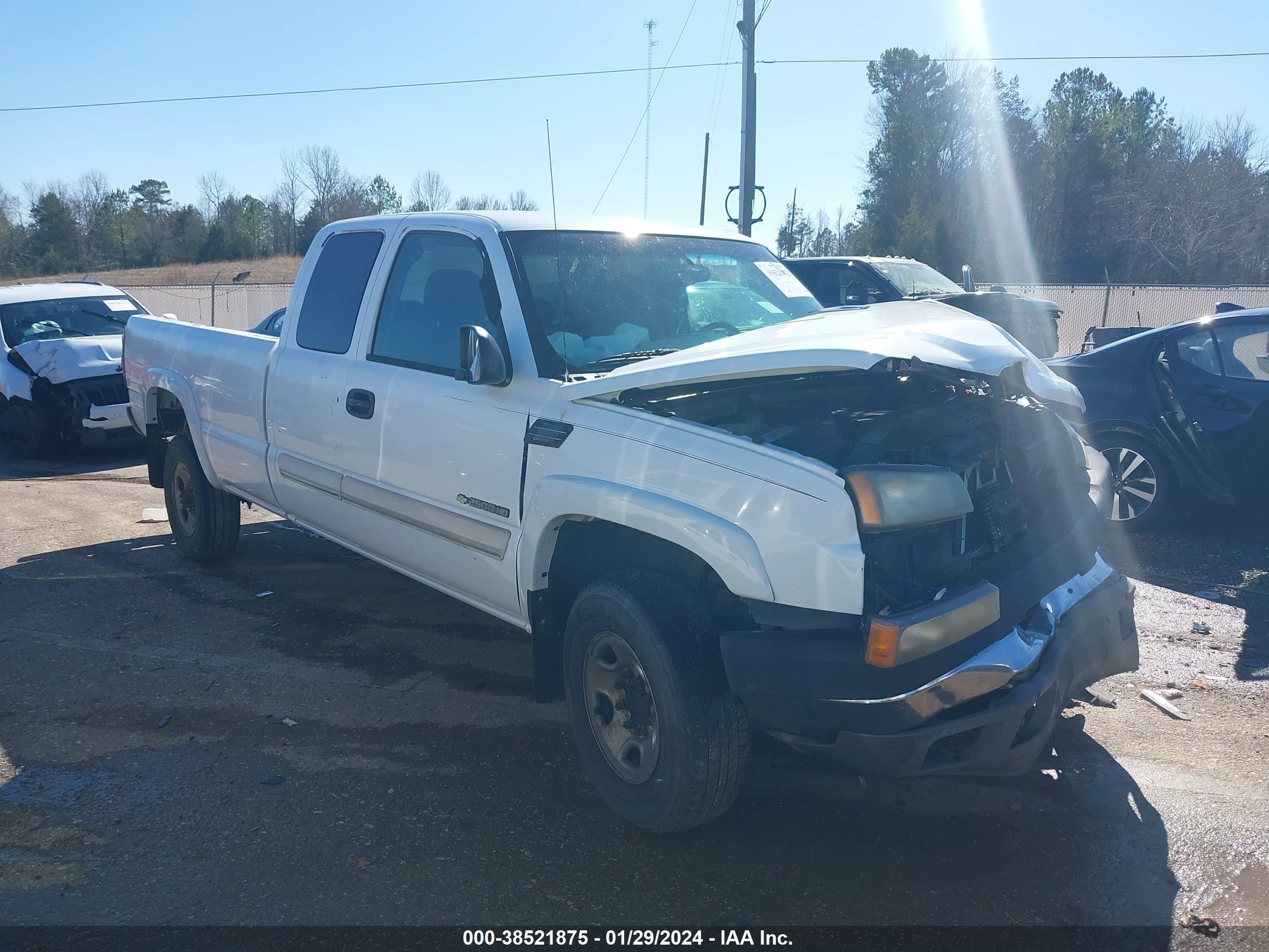 CHEVROLET SILVERADO 2003 1gchc29g43e370204