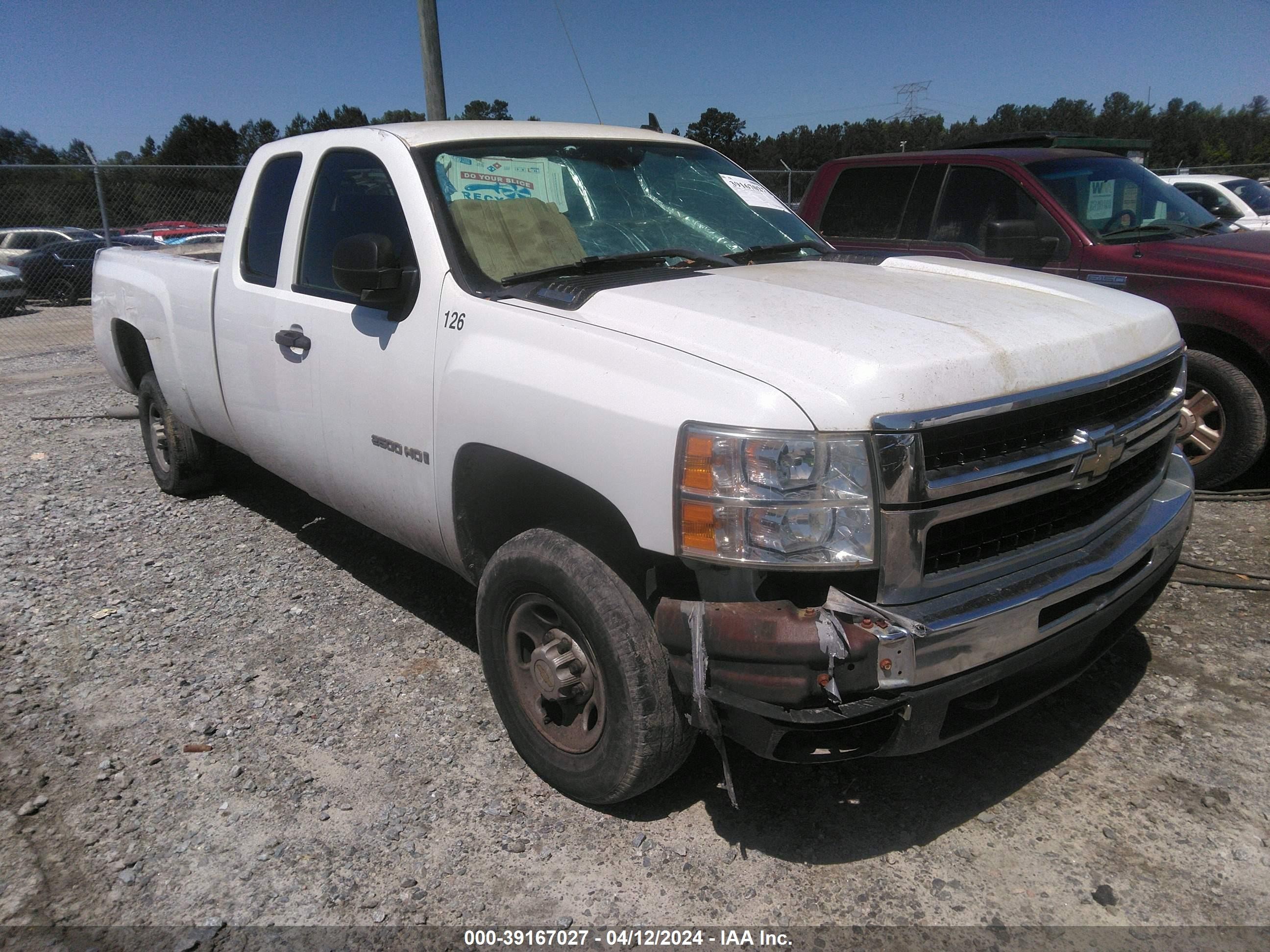 CHEVROLET SILVERADO 2008 1gchc29k78e105479