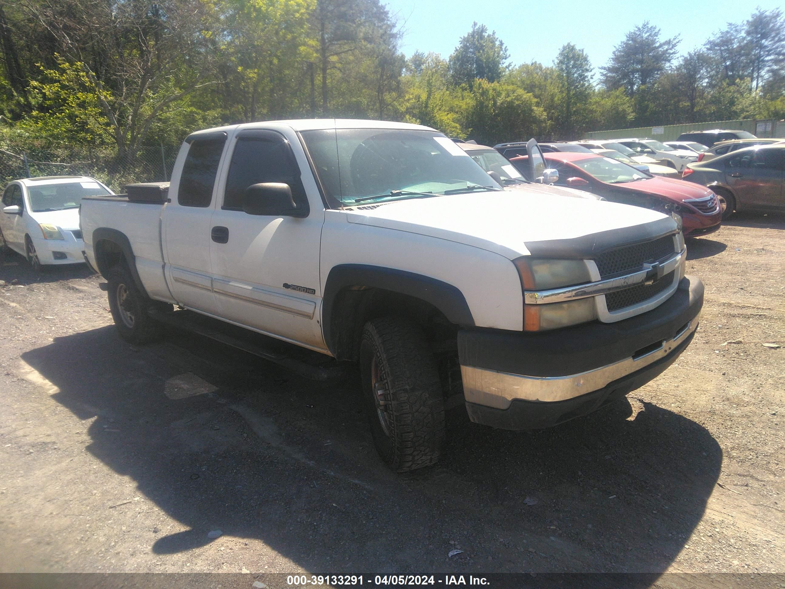 CHEVROLET SILVERADO 2003 1gchc29u33e127621