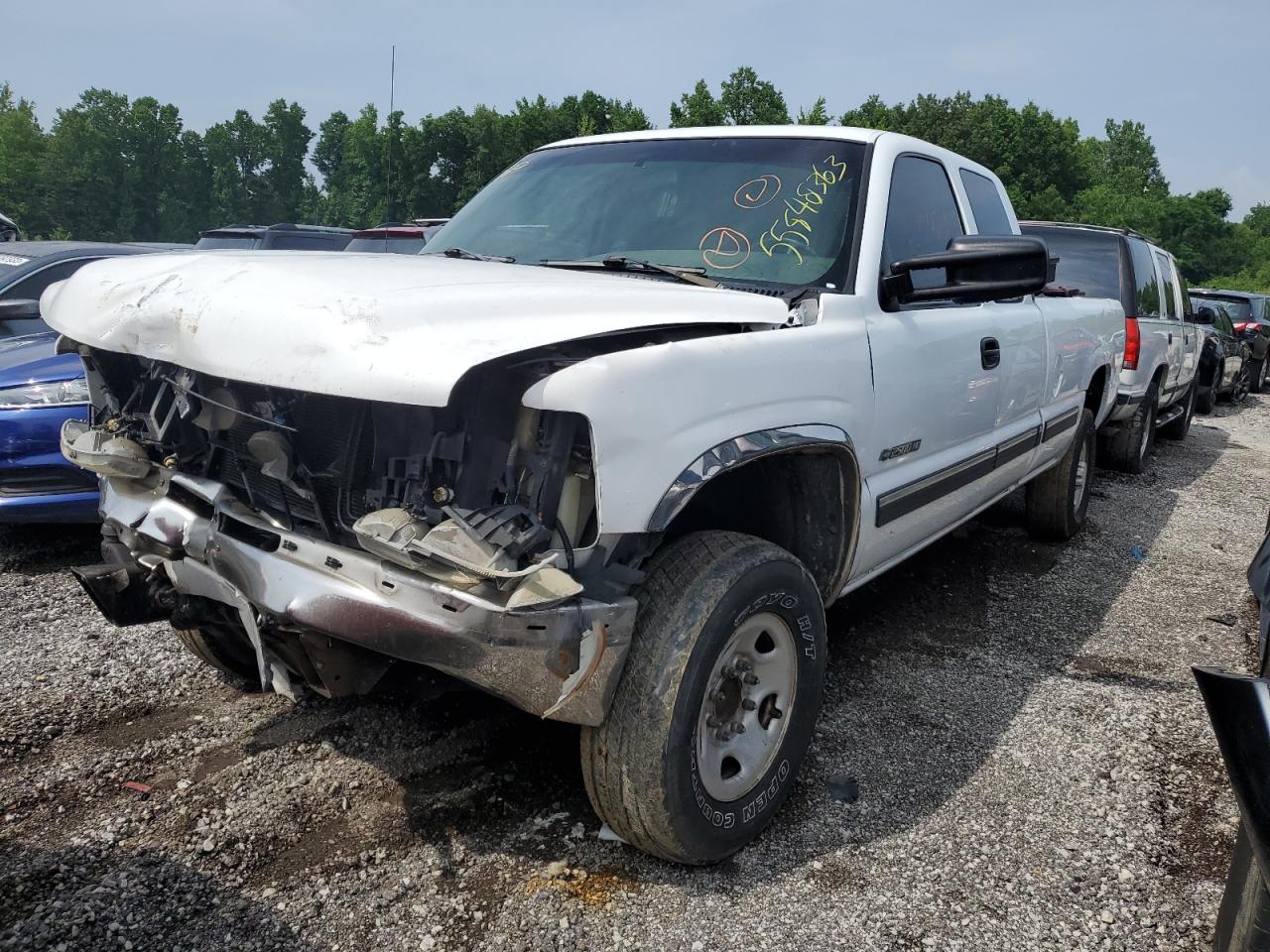 CHEVROLET SILVERADO 2001 1gchc29u81e224715