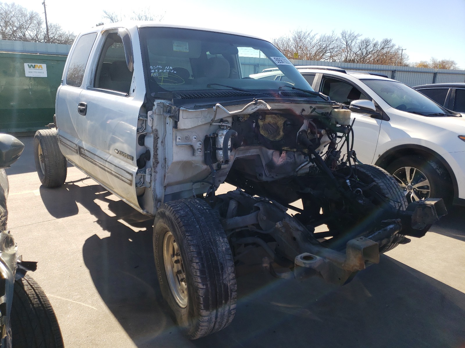 CHEVROLET SILVERADO 2002 1gchc29ux2e299207