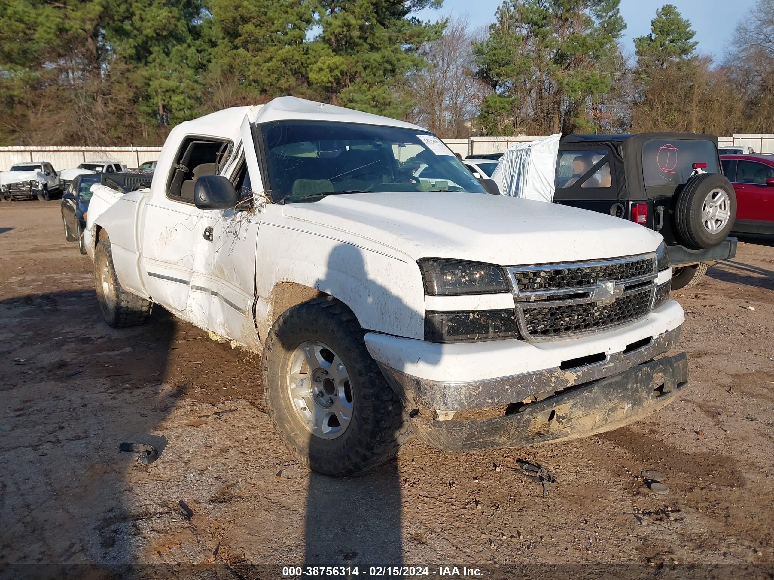 CHEVROLET SILVERADO 2006 1gchc29ux6e208457