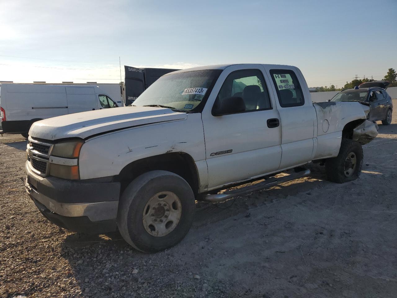 CHEVROLET SILVERADO 2007 1gchc29ux7e174585