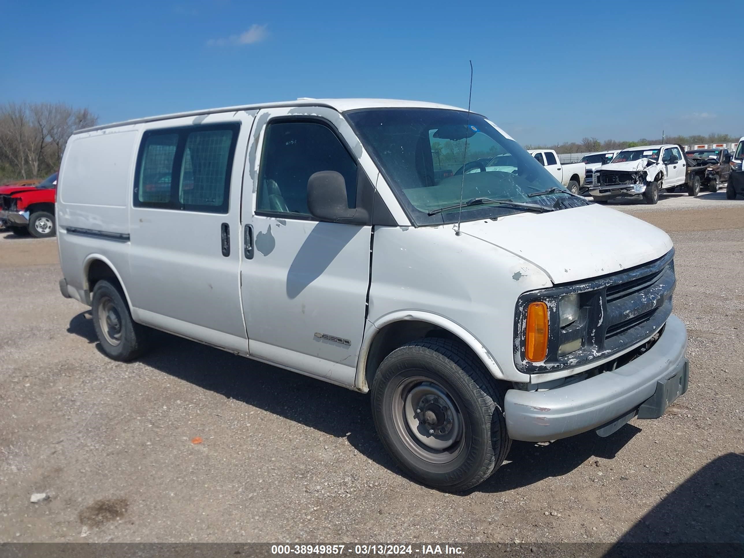 CHEVROLET EXPRESS 2002 1gchg35r221193854