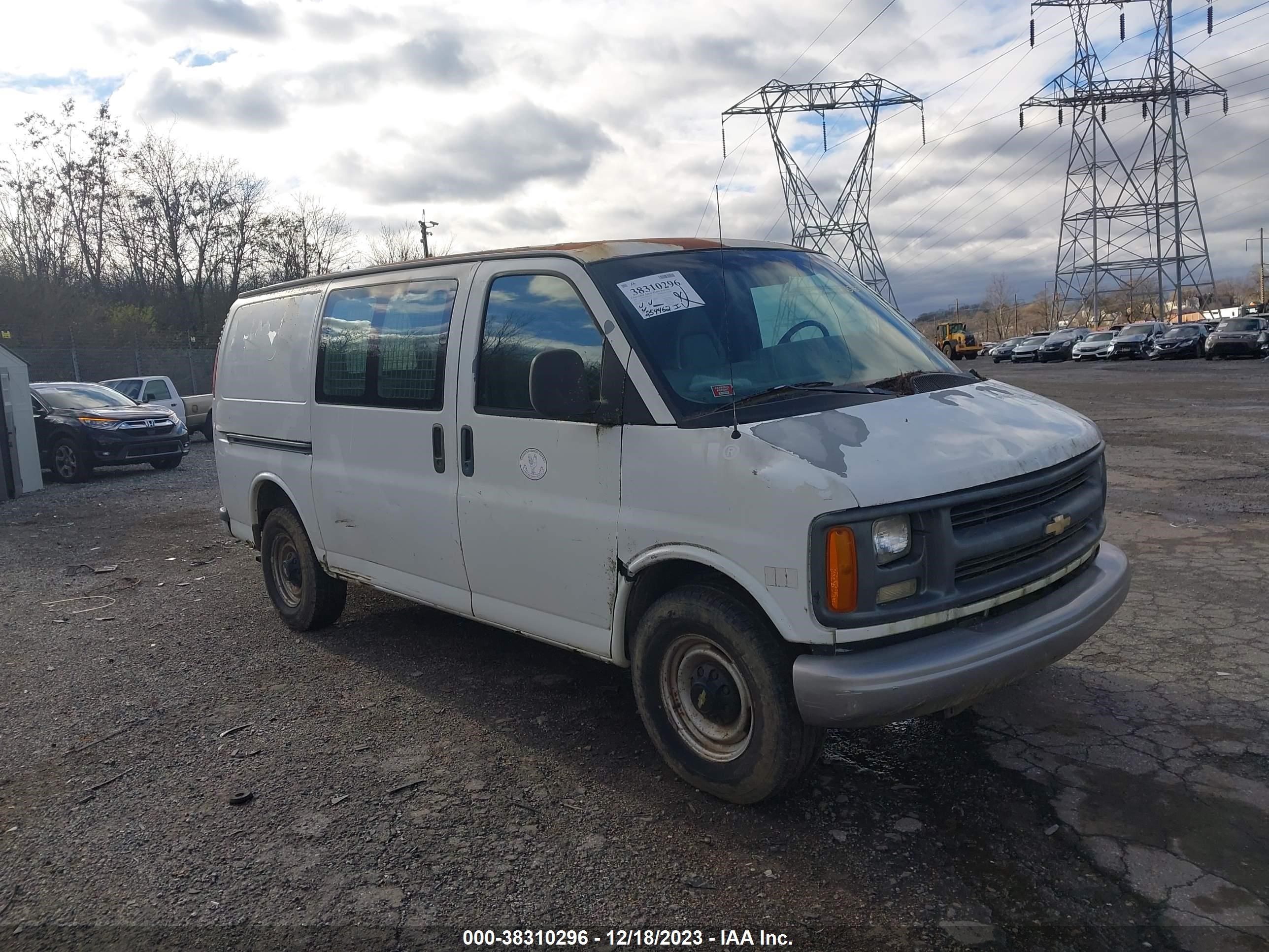 CHEVROLET EXPRESS 2001 1gchg35r511125837