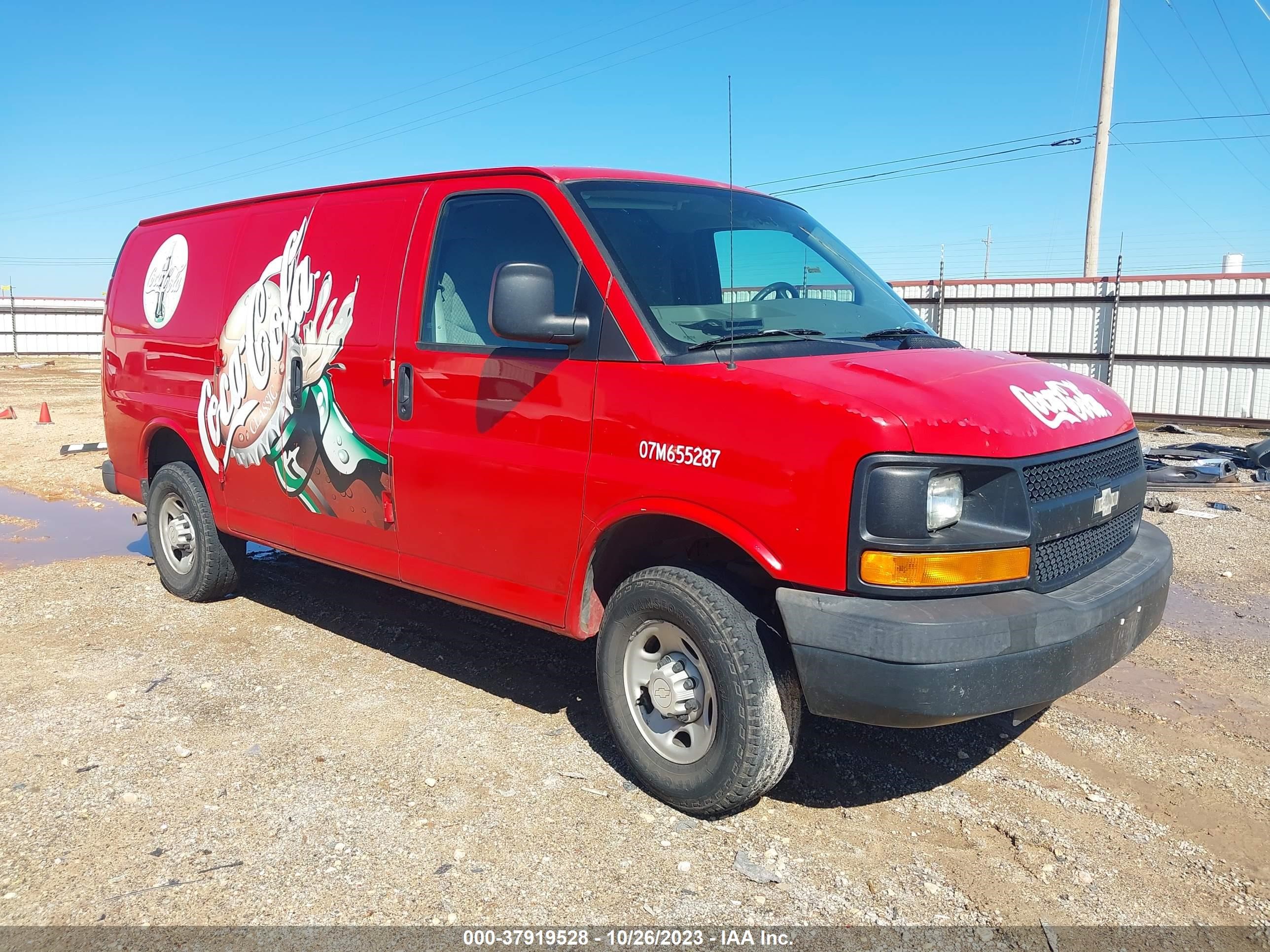 CHEVROLET EXPRESS 2007 1gchg35u971145716