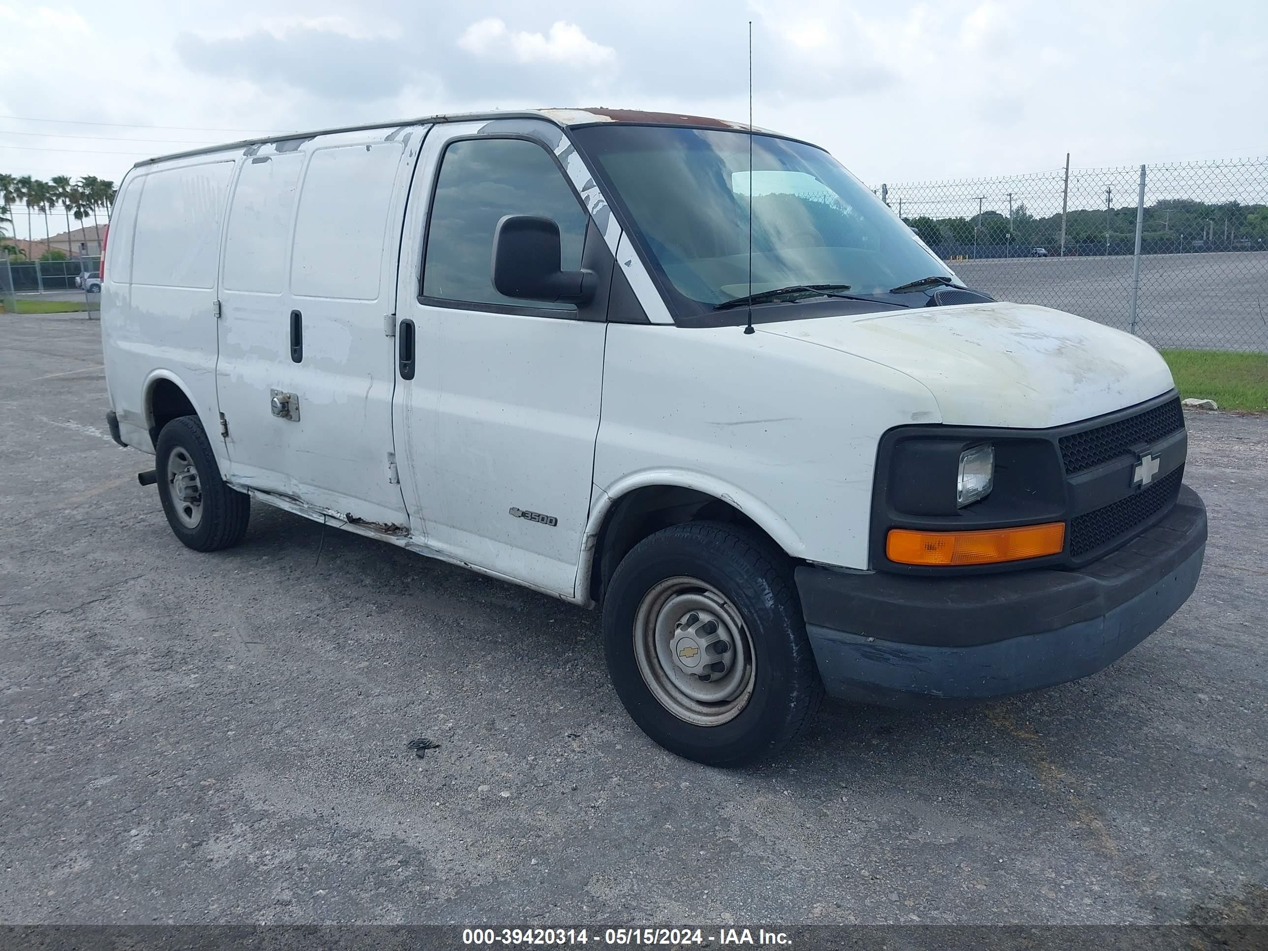 CHEVROLET EXPRESS 2004 1gchg35ux41101316