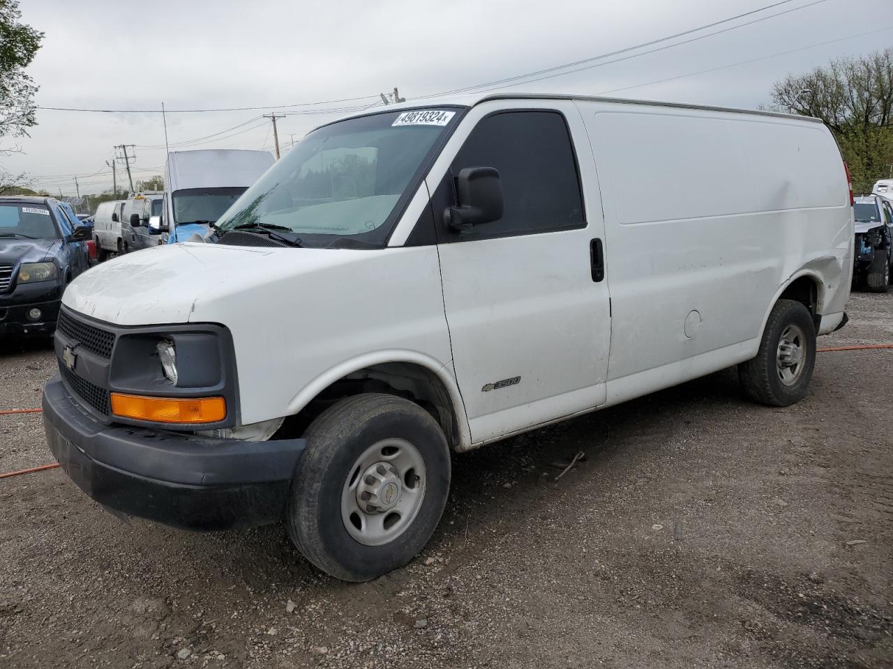 CHEVROLET EXPRESS 2004 1gchg35ux41245822