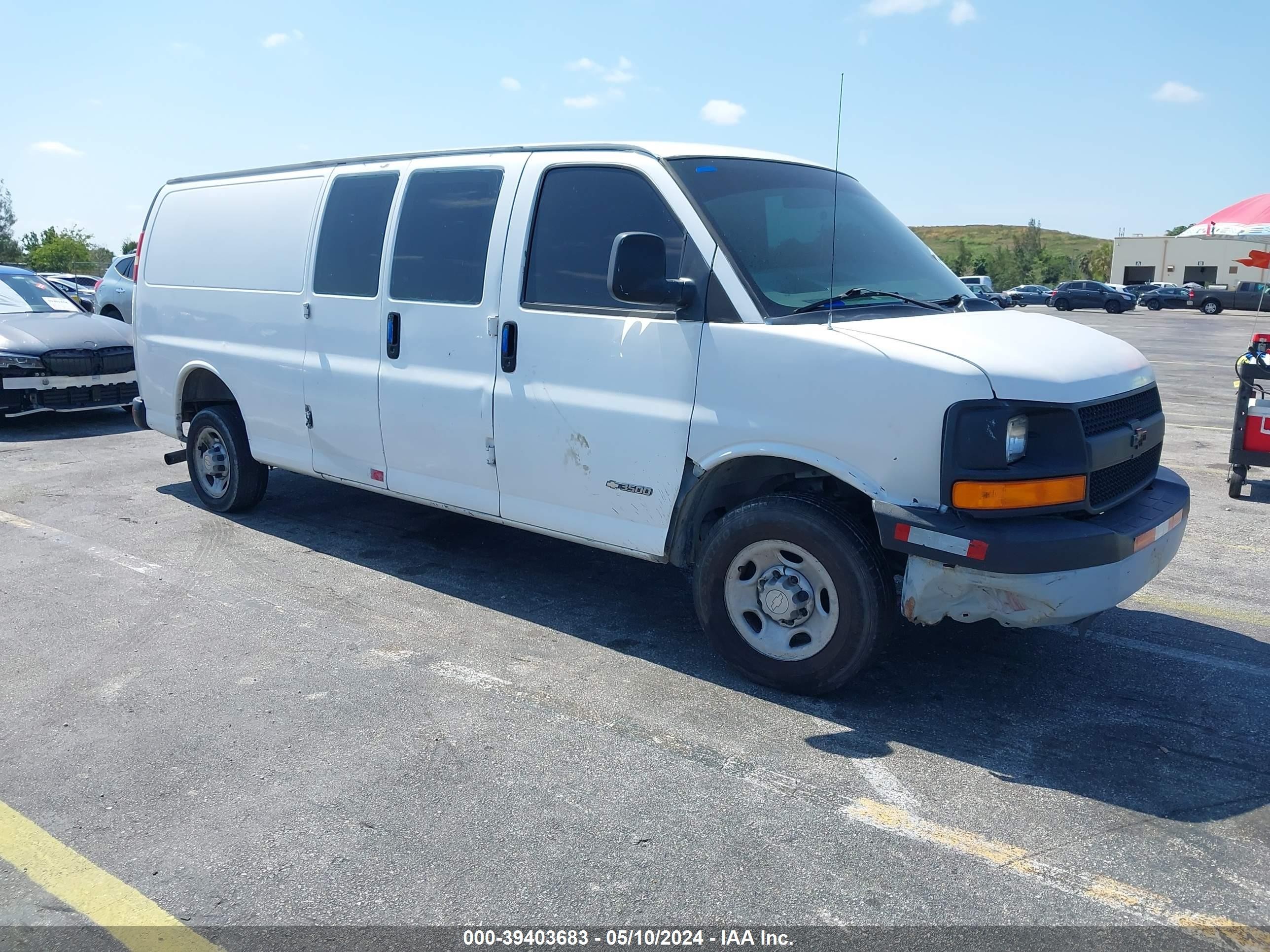 CHEVROLET EXPRESS 2005 1gchg39u051259644