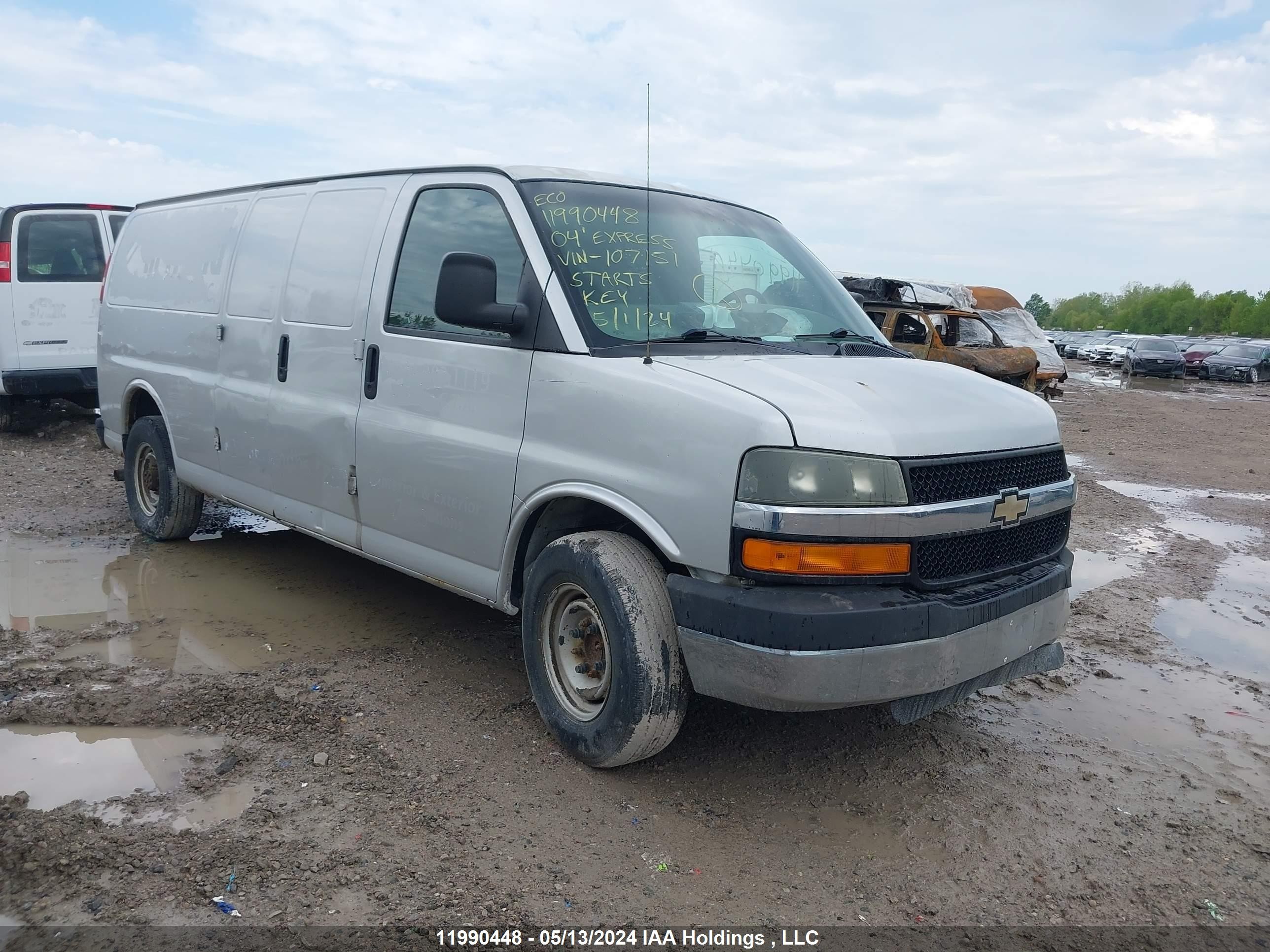 CHEVROLET EXPRESS 2004 1gchg39u941107151