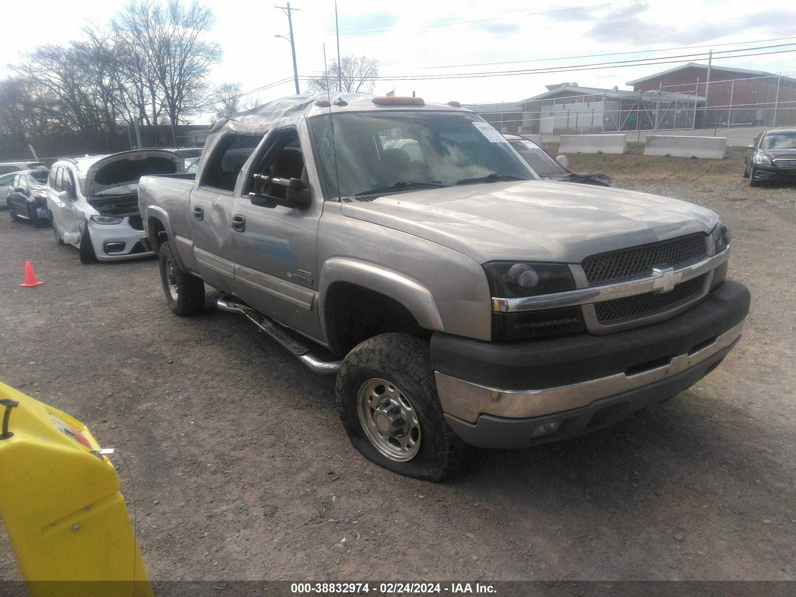 CHEVROLET SILVERADO 2003 1gchk23113f193029