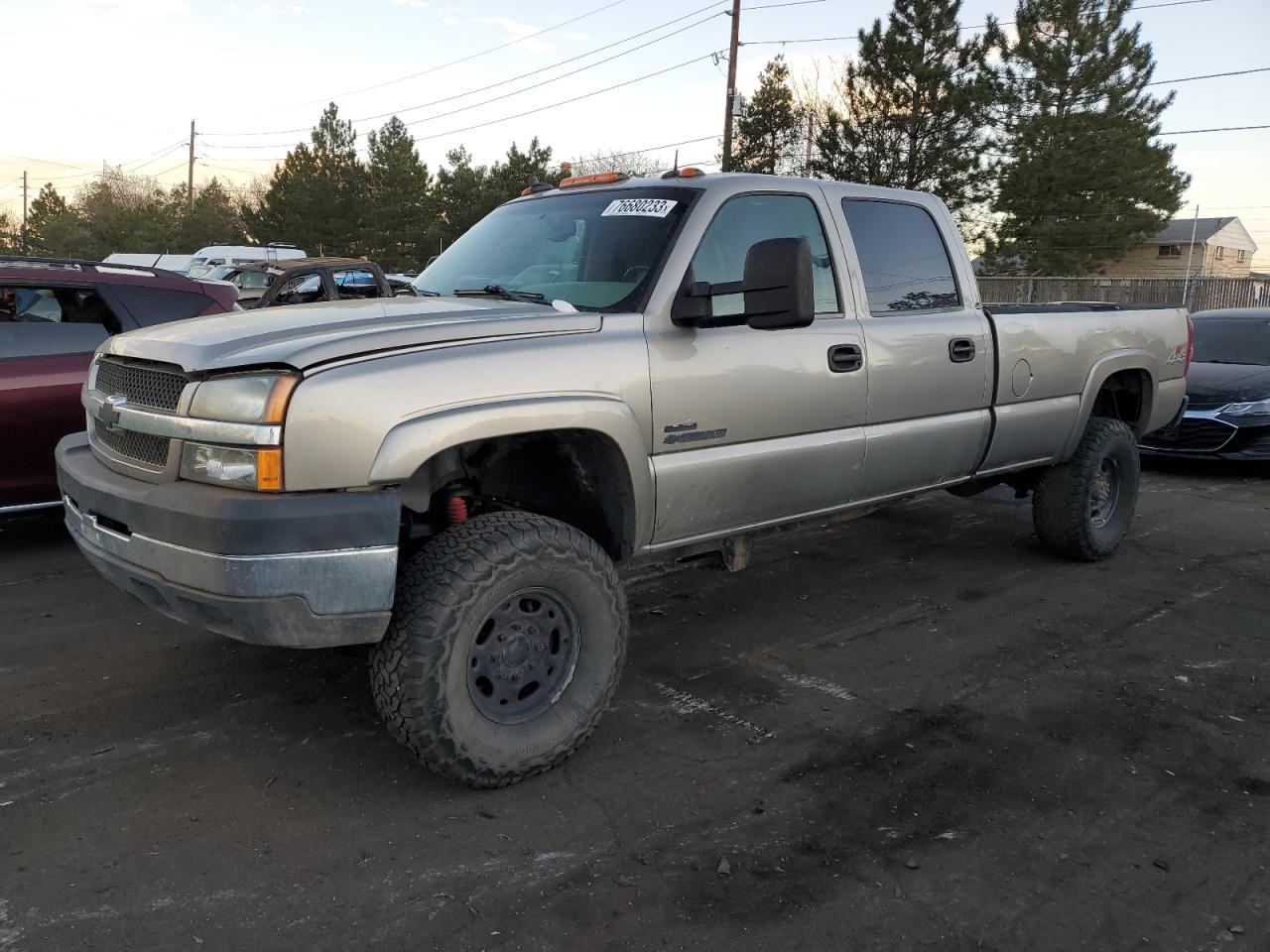 CHEVROLET SILVERADO 2003 1gchk23123f125628