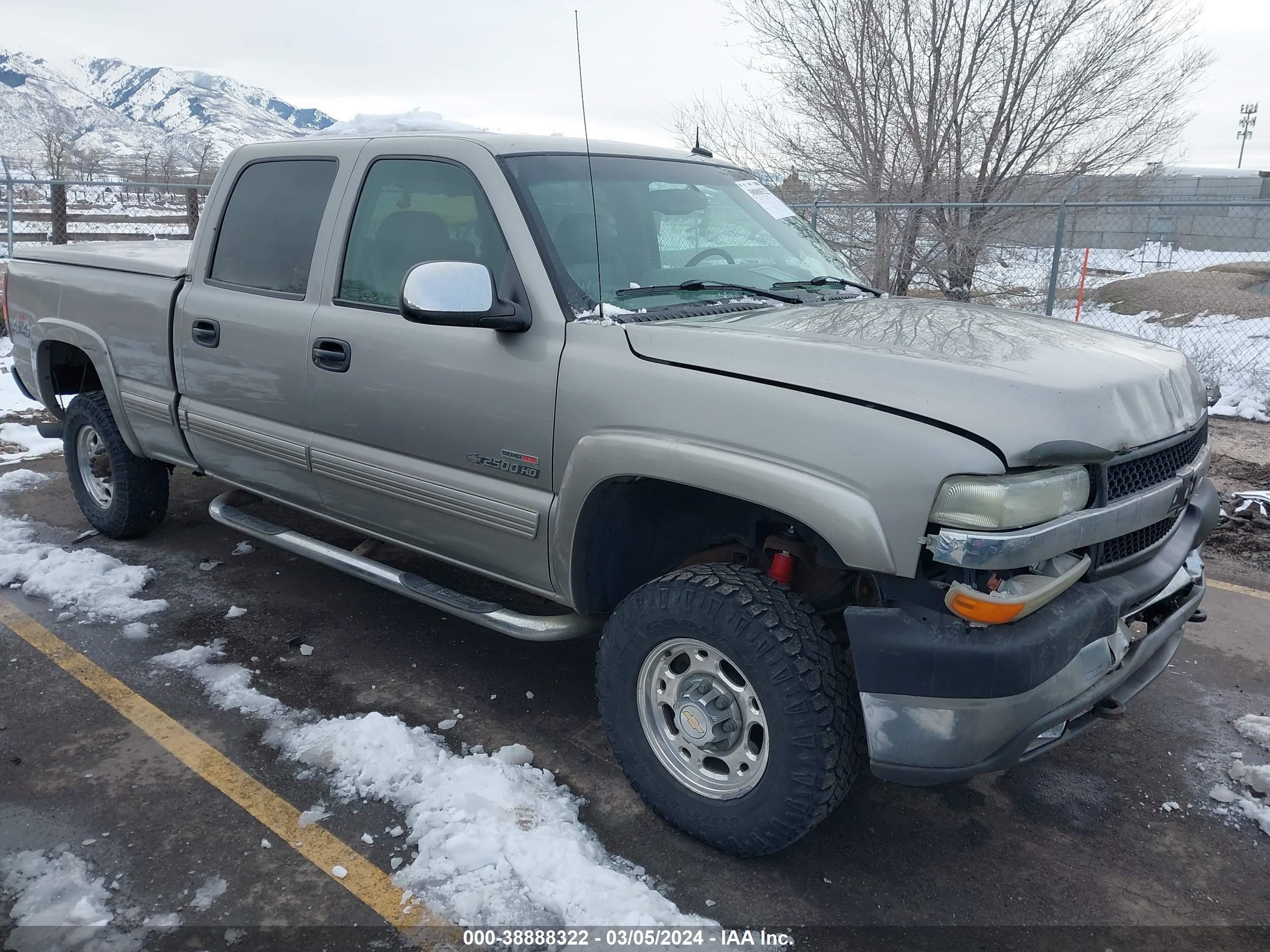 CHEVROLET SILVERADO 2002 1gchk23142f226989