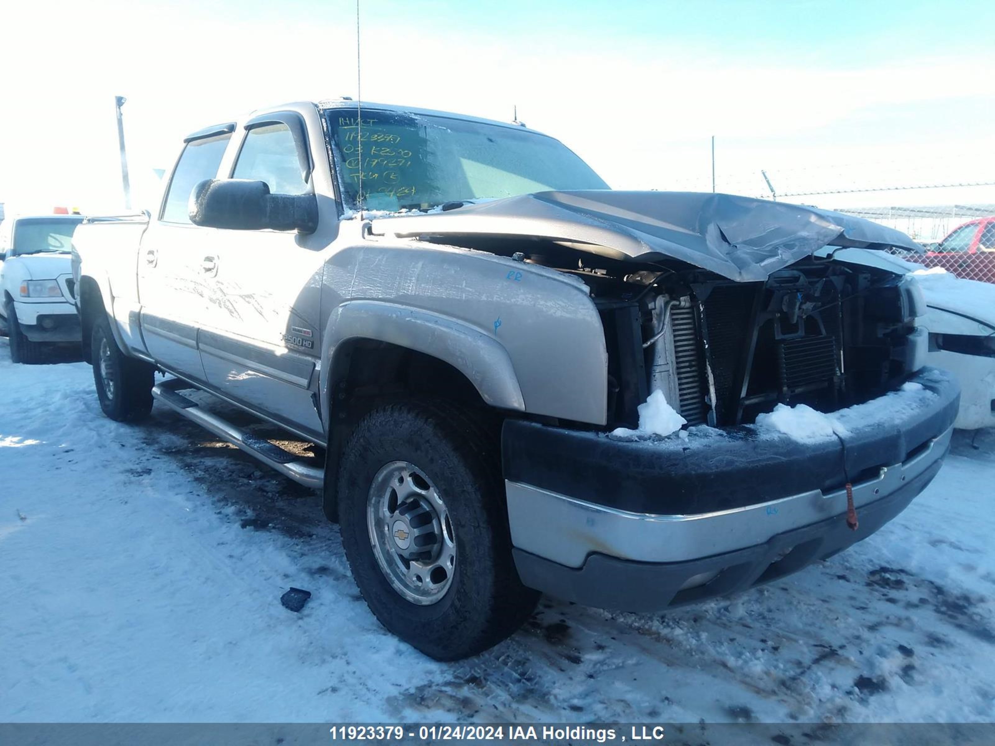 CHEVROLET SILVERADO 2003 1gchk23143f179271