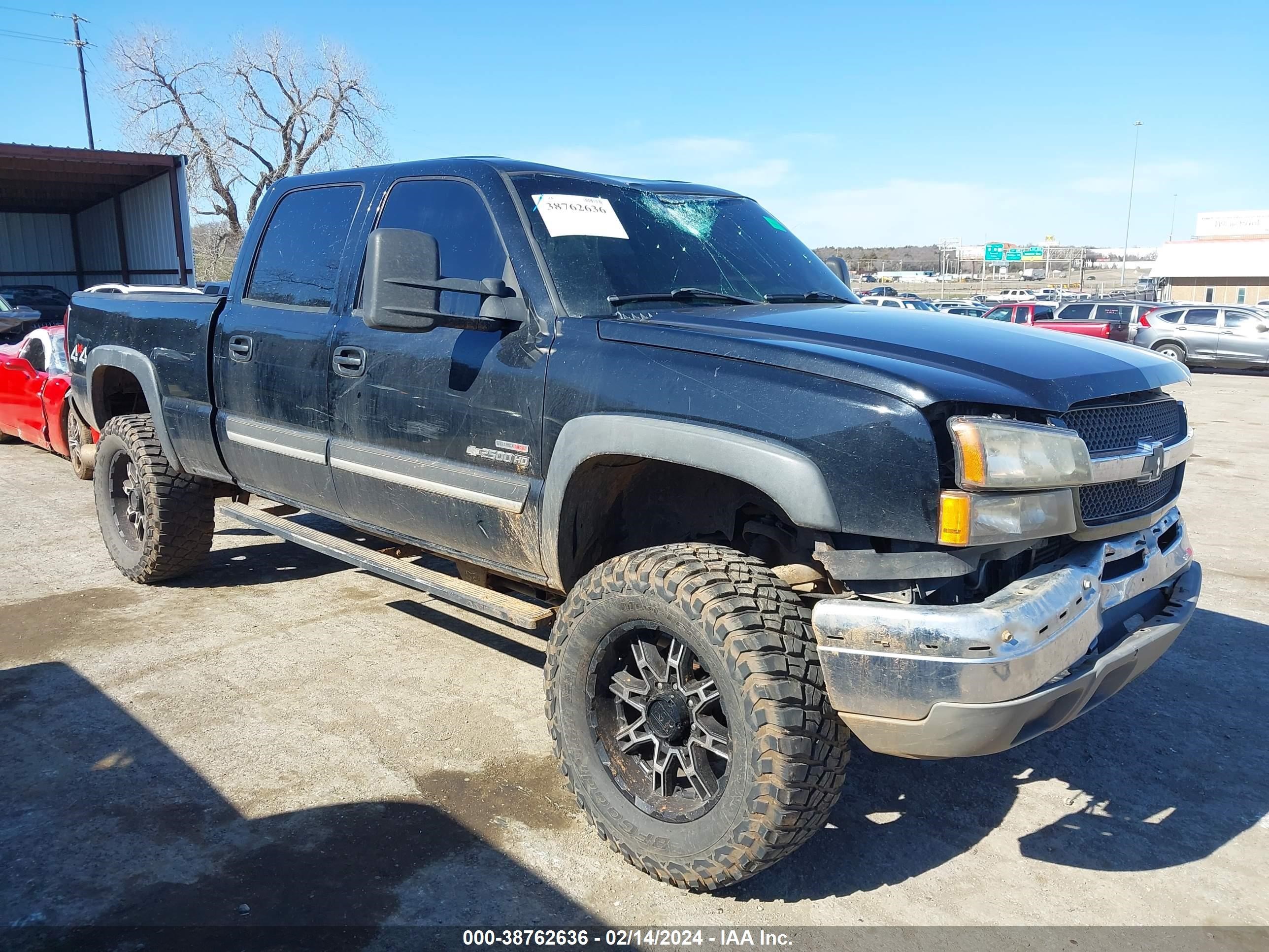 CHEVROLET SILVERADO 2004 1gchk23144f125597