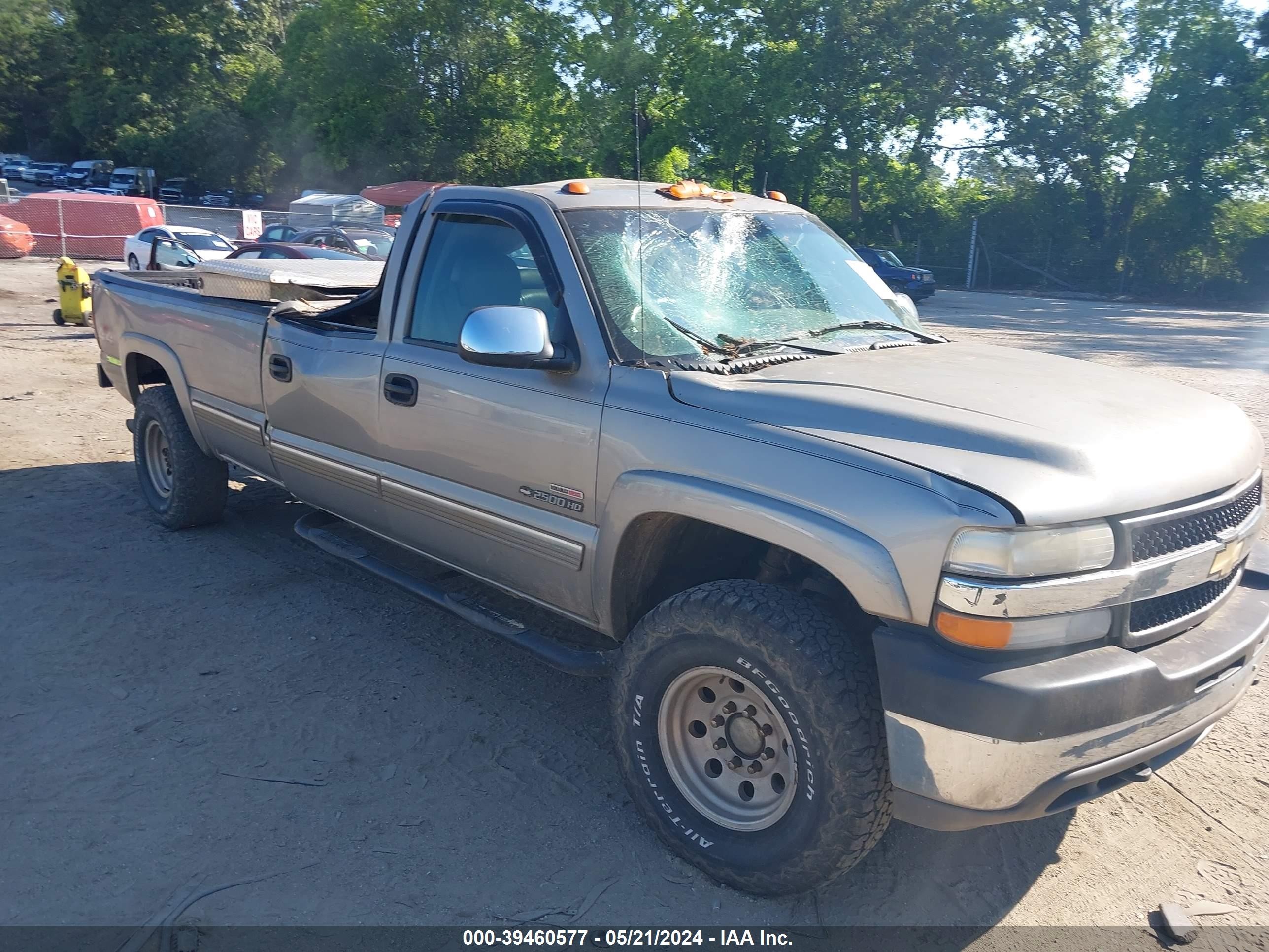 CHEVROLET SILVERADO 2002 1gchk23152f141305