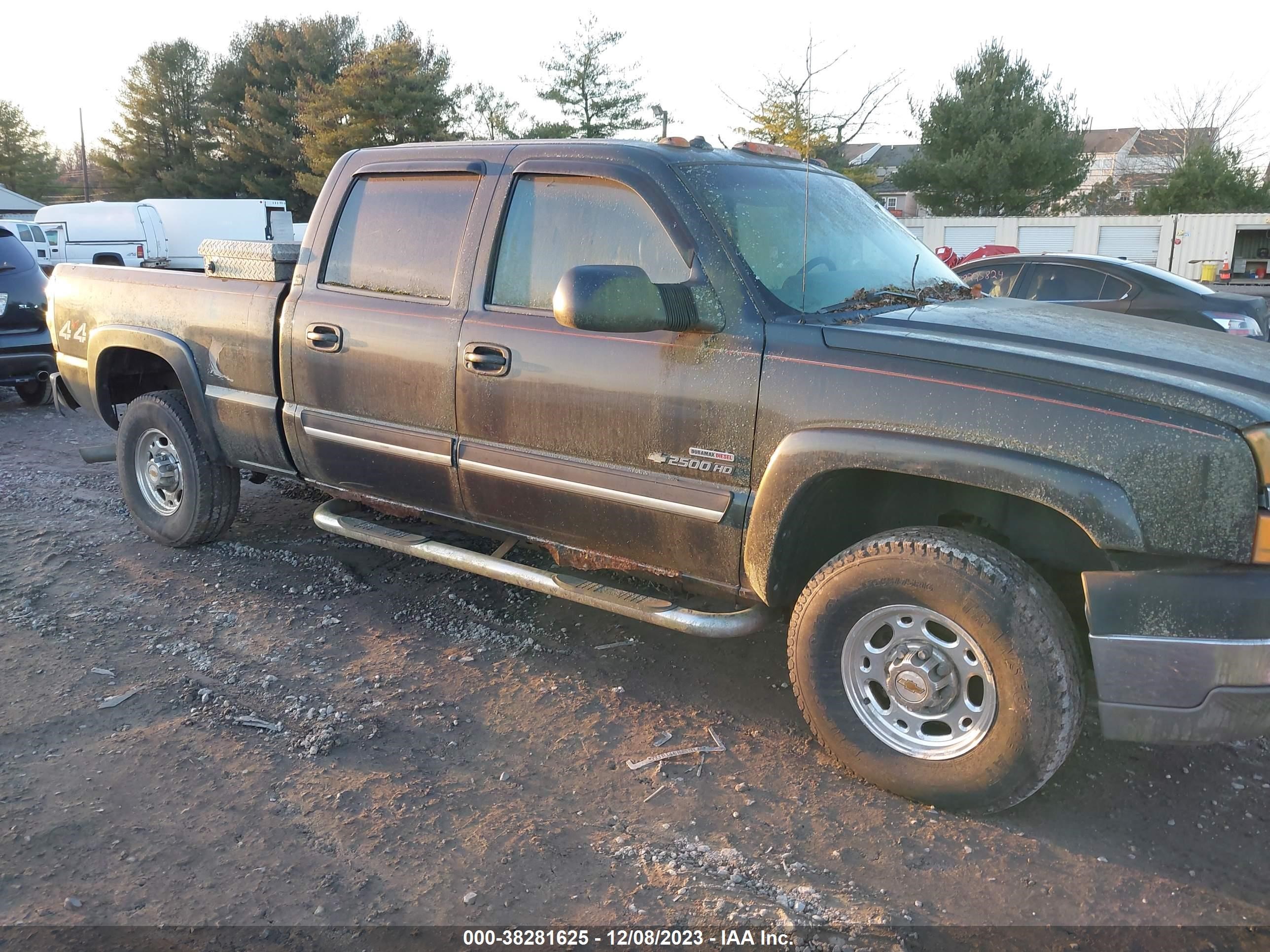 CHEVROLET SILVERADO 2003 1gchk23163f153254