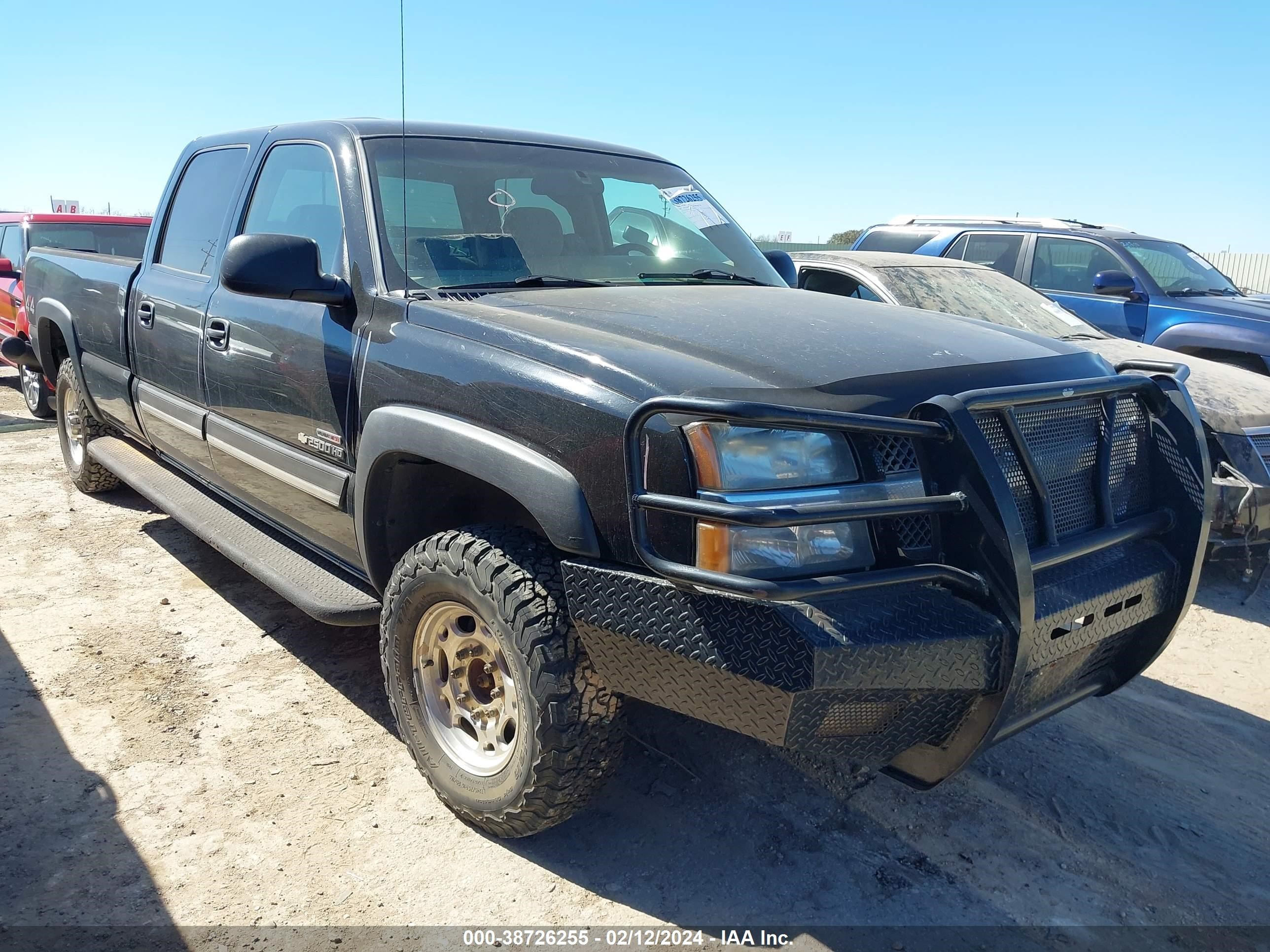 CHEVROLET SILVERADO 2003 1gchk23183f102757