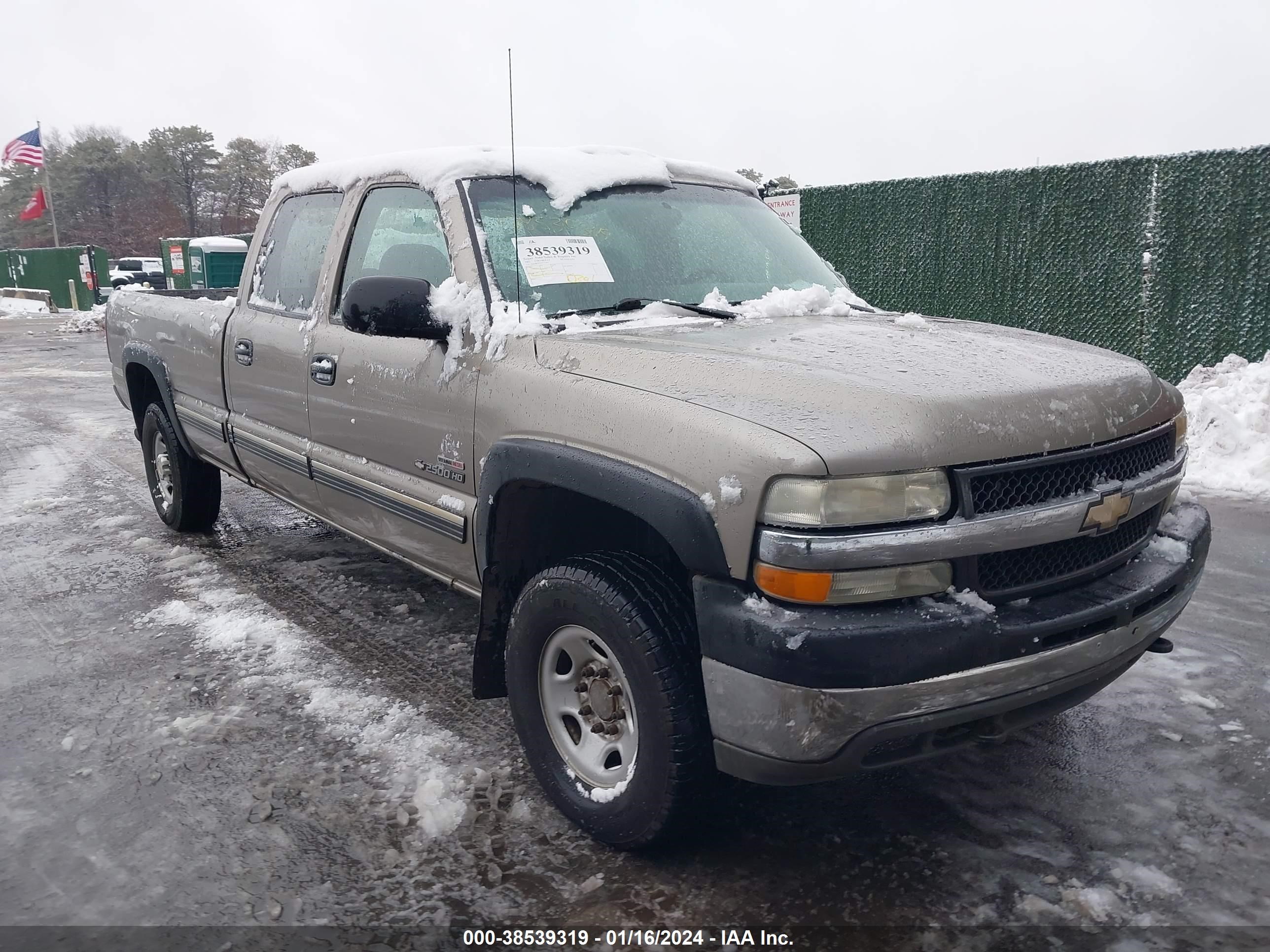 CHEVROLET SILVERADO 2001 1gchk23191f173995