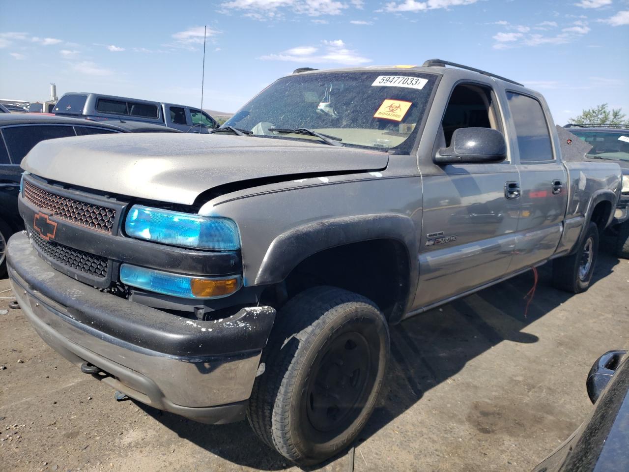 CHEVROLET SILVERADO 2002 1gchk231x2f140330