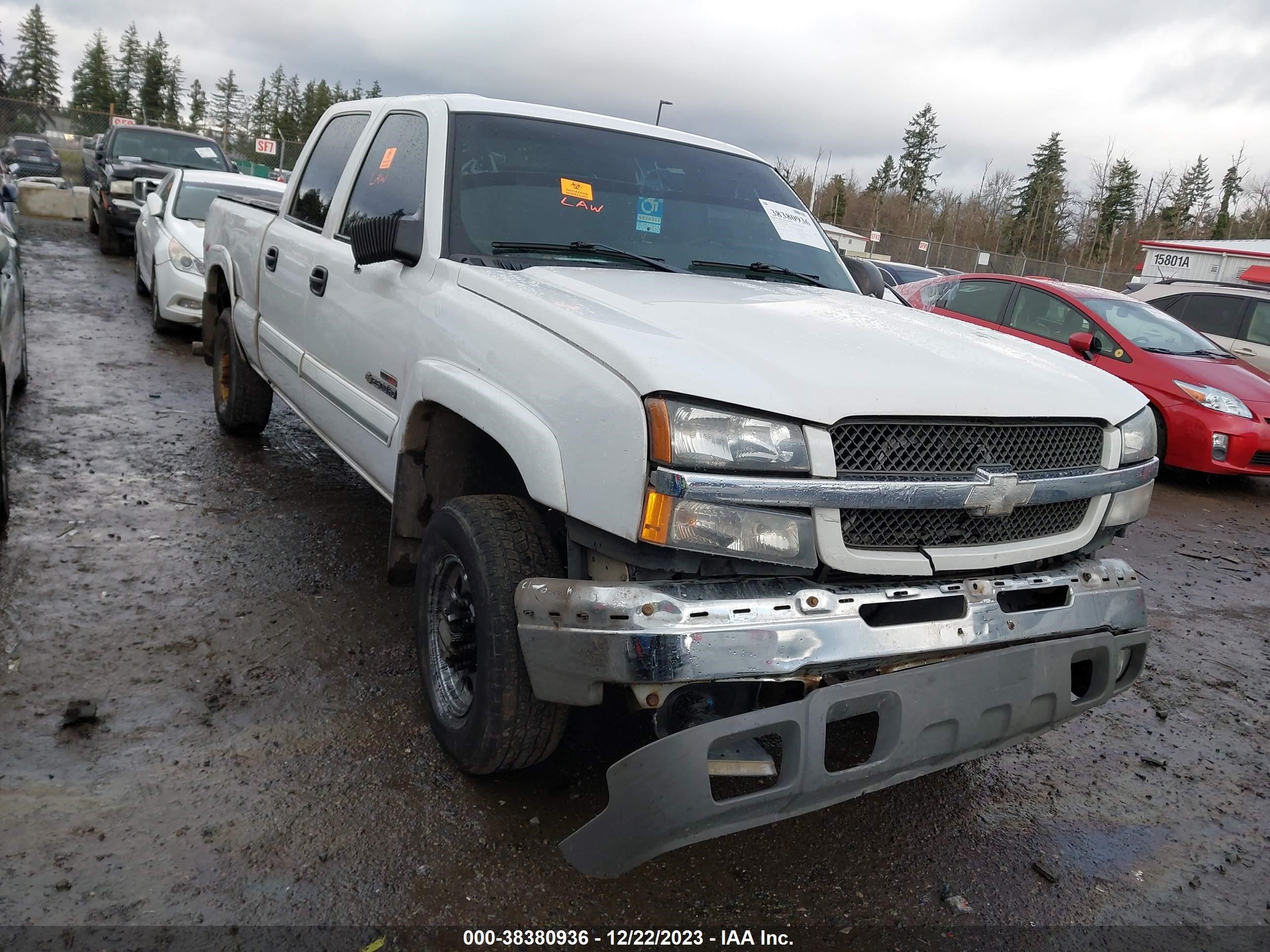 CHEVROLET SILVERADO 2003 1gchk231x3f189089