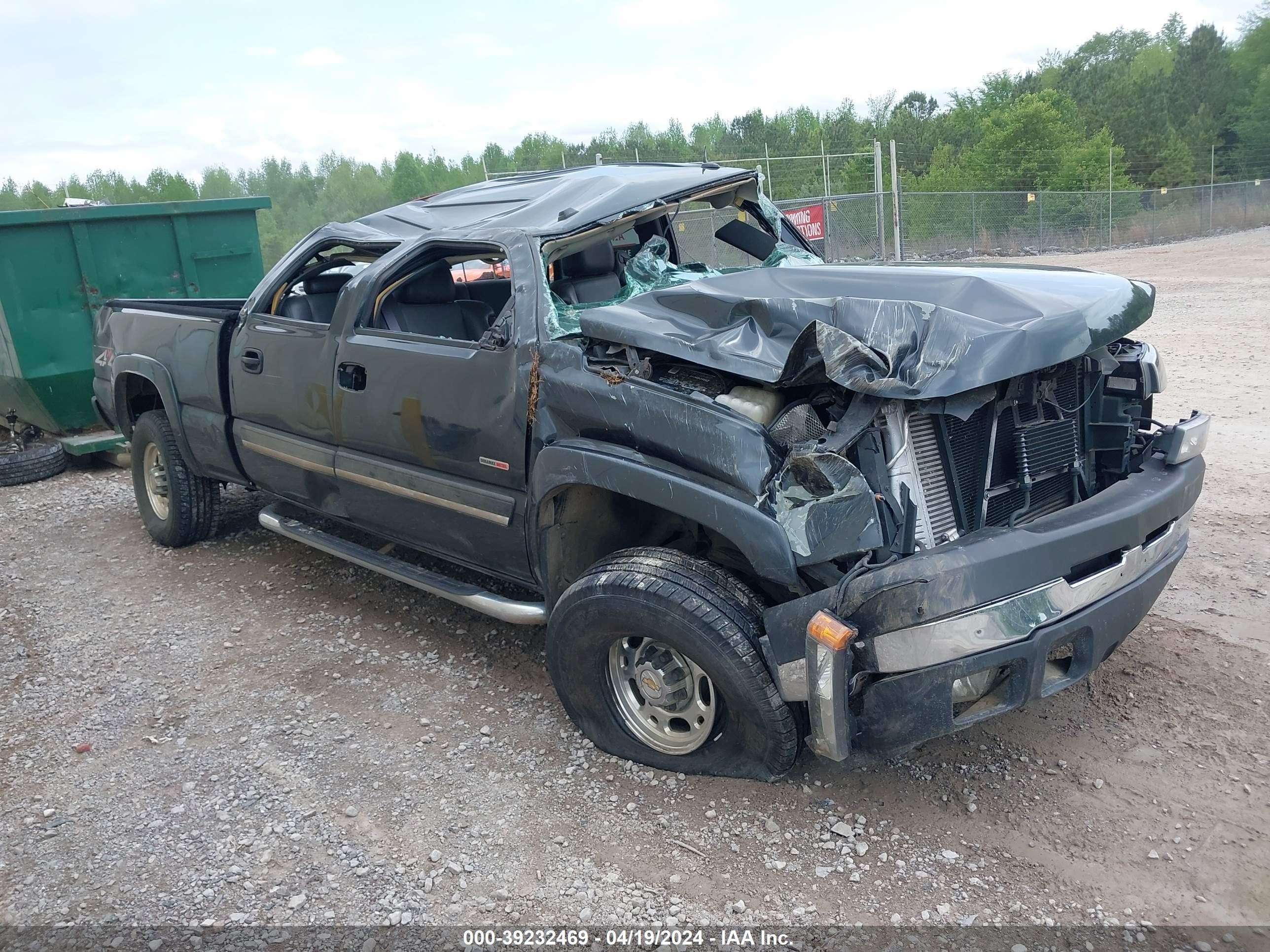 CHEVROLET SILVERADO 2005 1gchk23225f843370