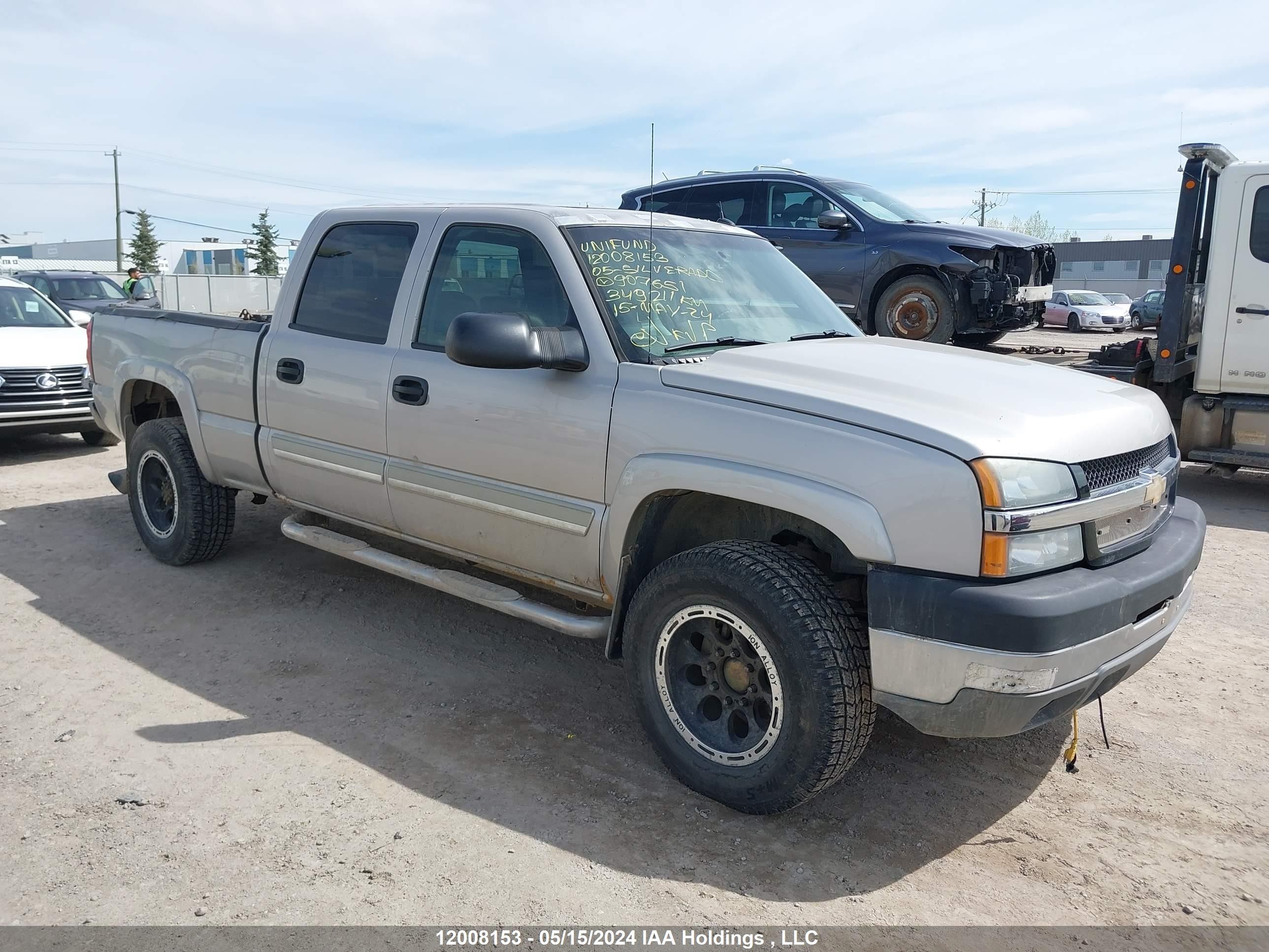 CHEVROLET SILVERADO 2005 1gchk23225f907651