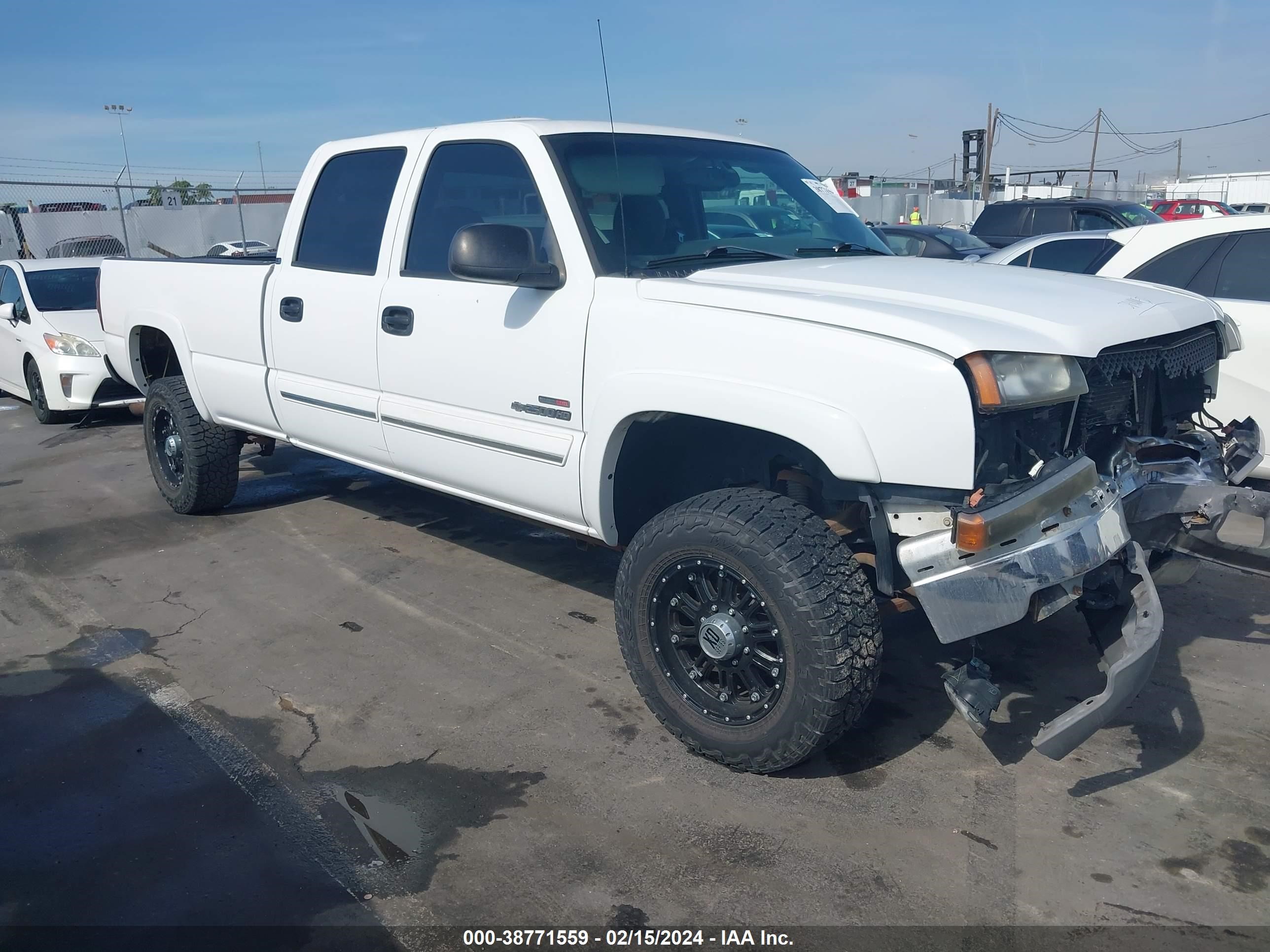 CHEVROLET SILVERADO 2004 1gchk23284f193930