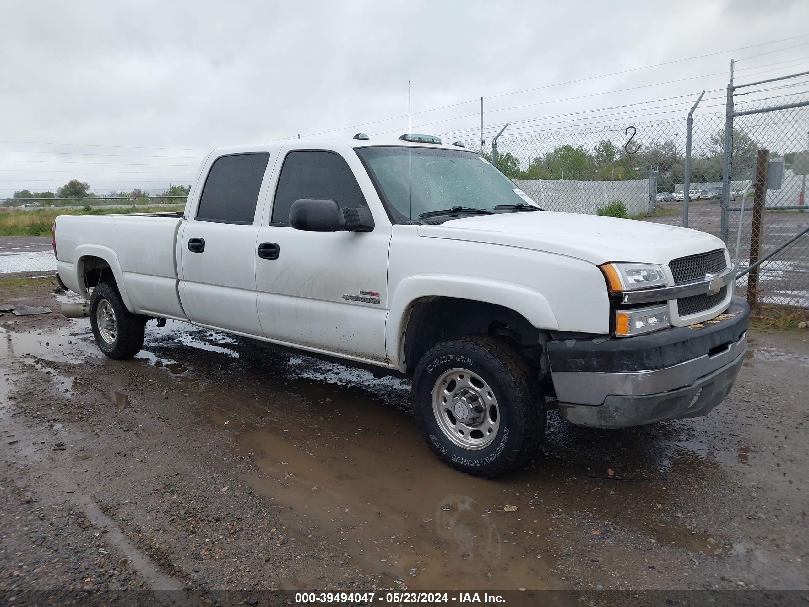 CHEVROLET SILVERADO 2004 1gchk23294f223601