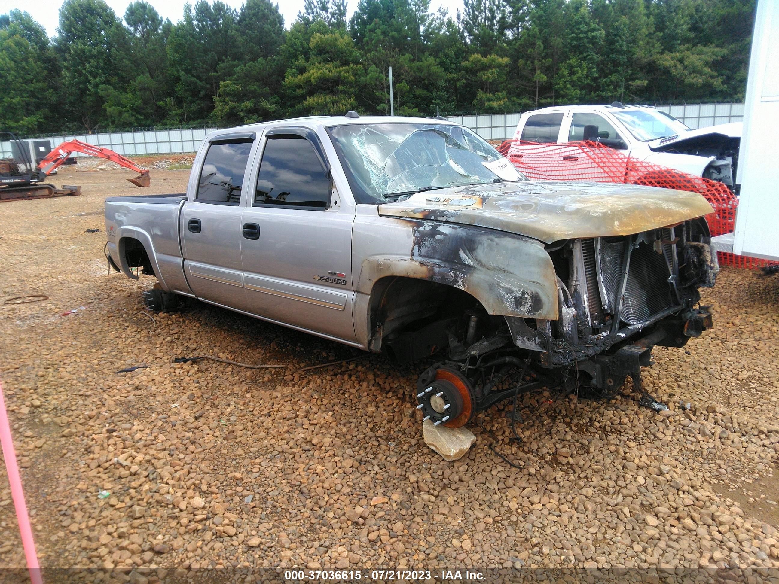 CHEVROLET SILVERADO 2005 1gchk23295f924141