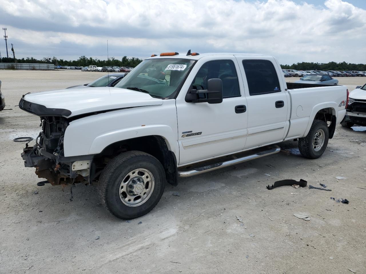 CHEVROLET SILVERADO 2007 1gchk23d17f148236