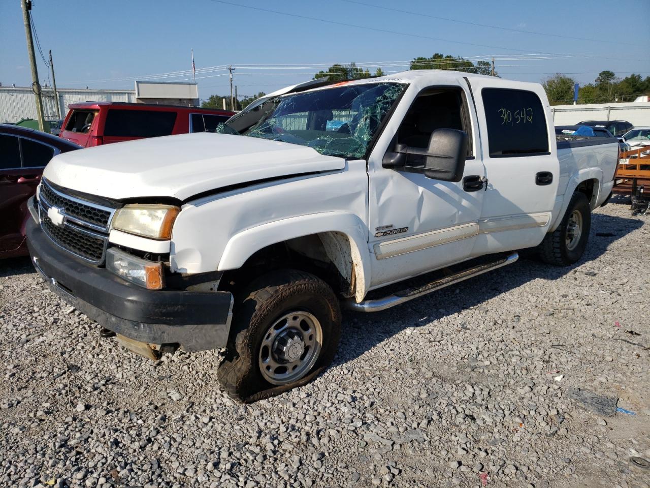 CHEVROLET SILVERADO 2007 1gchk23d47f117370