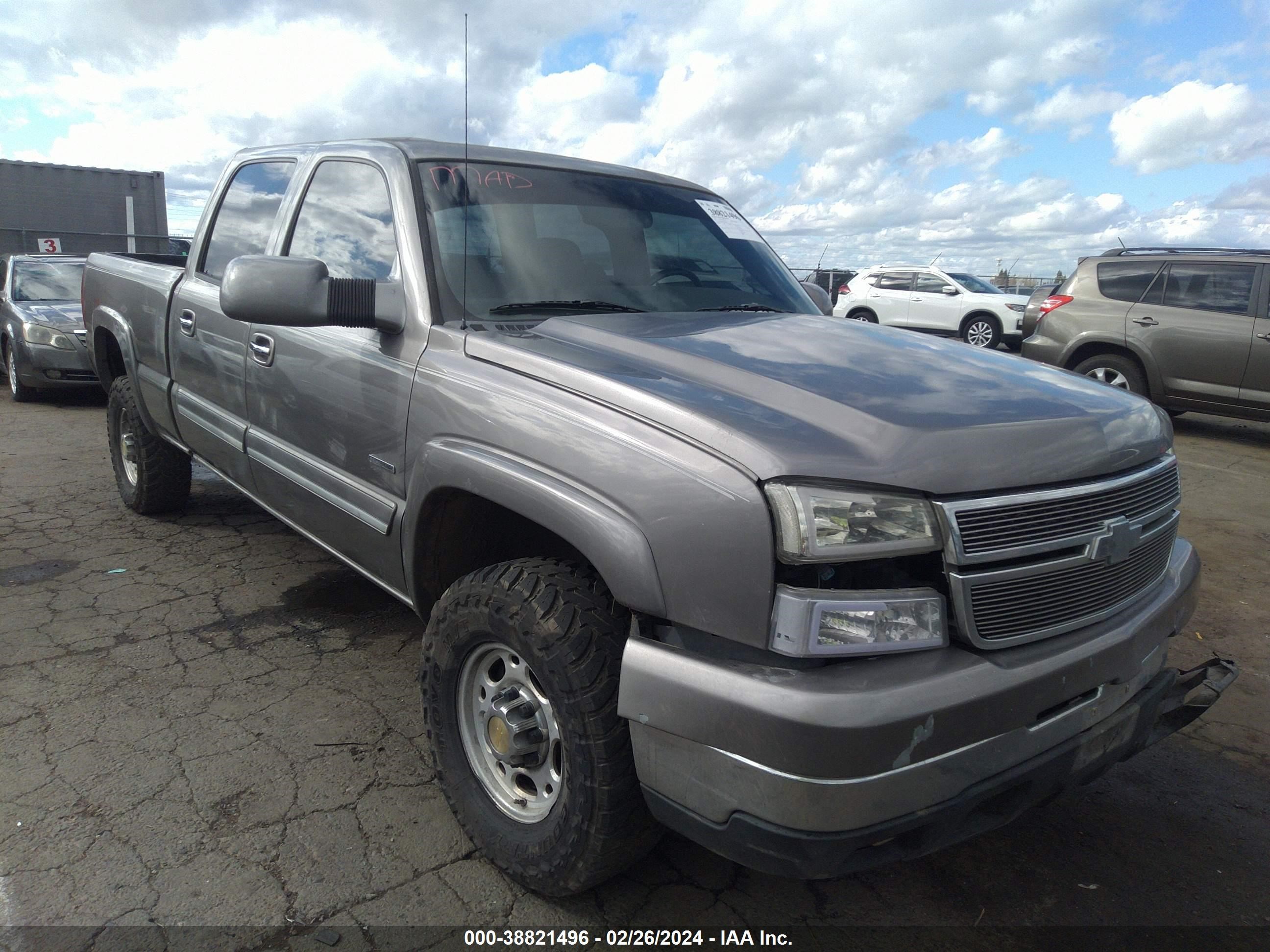 CHEVROLET SILVERADO 2007 1gchk23d67f124661