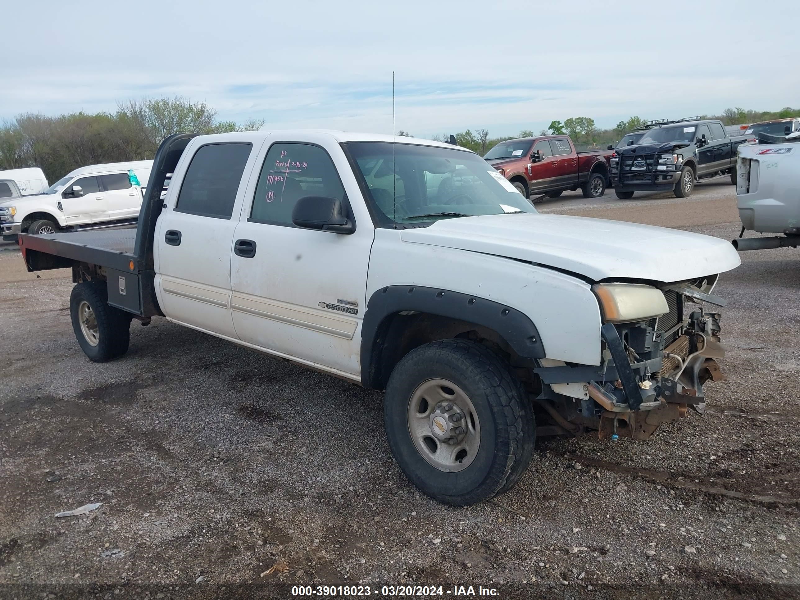 CHEVROLET SILVERADO 2007 1gchk23d87f184988