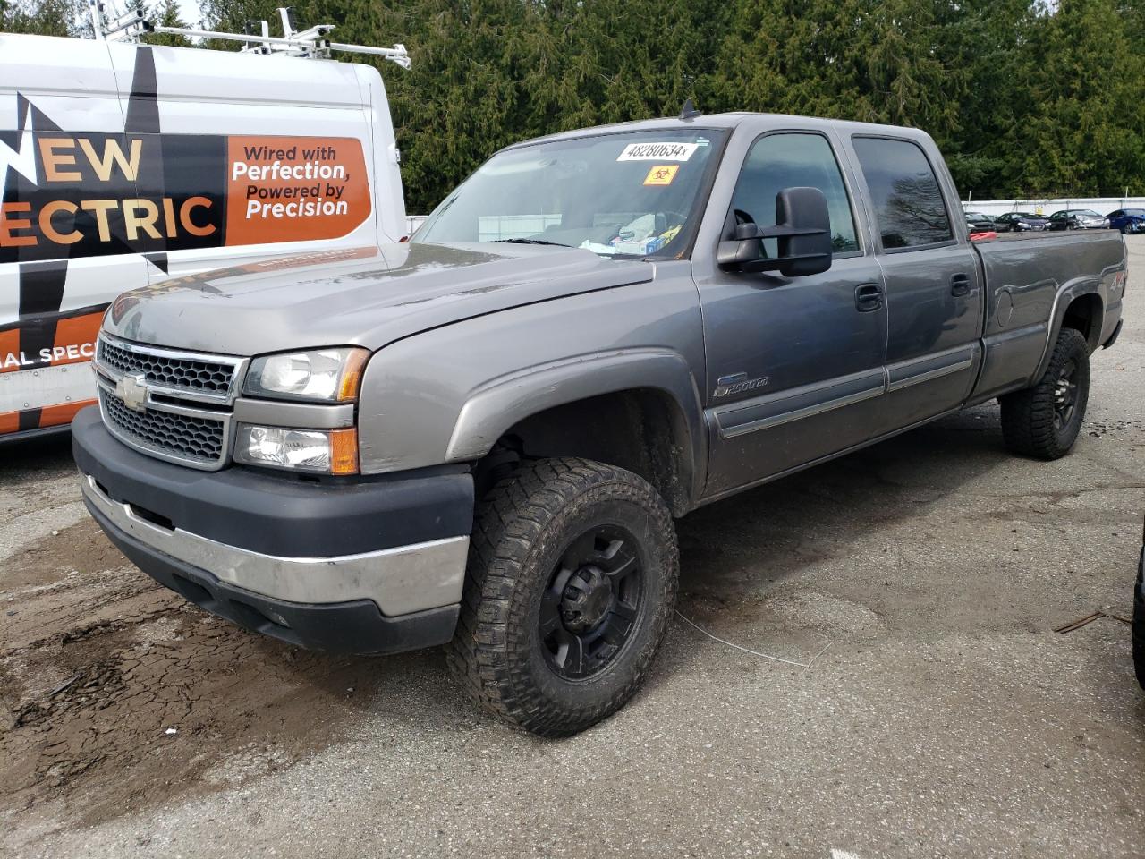 CHEVROLET SILVERADO 2007 1gchk23dx7f185947