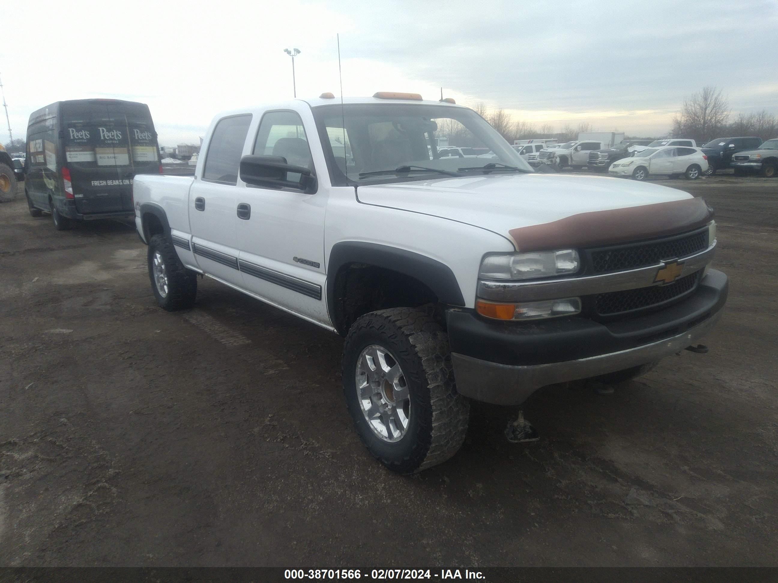 CHEVROLET SILVERADO 2001 1gchk23g11f177849