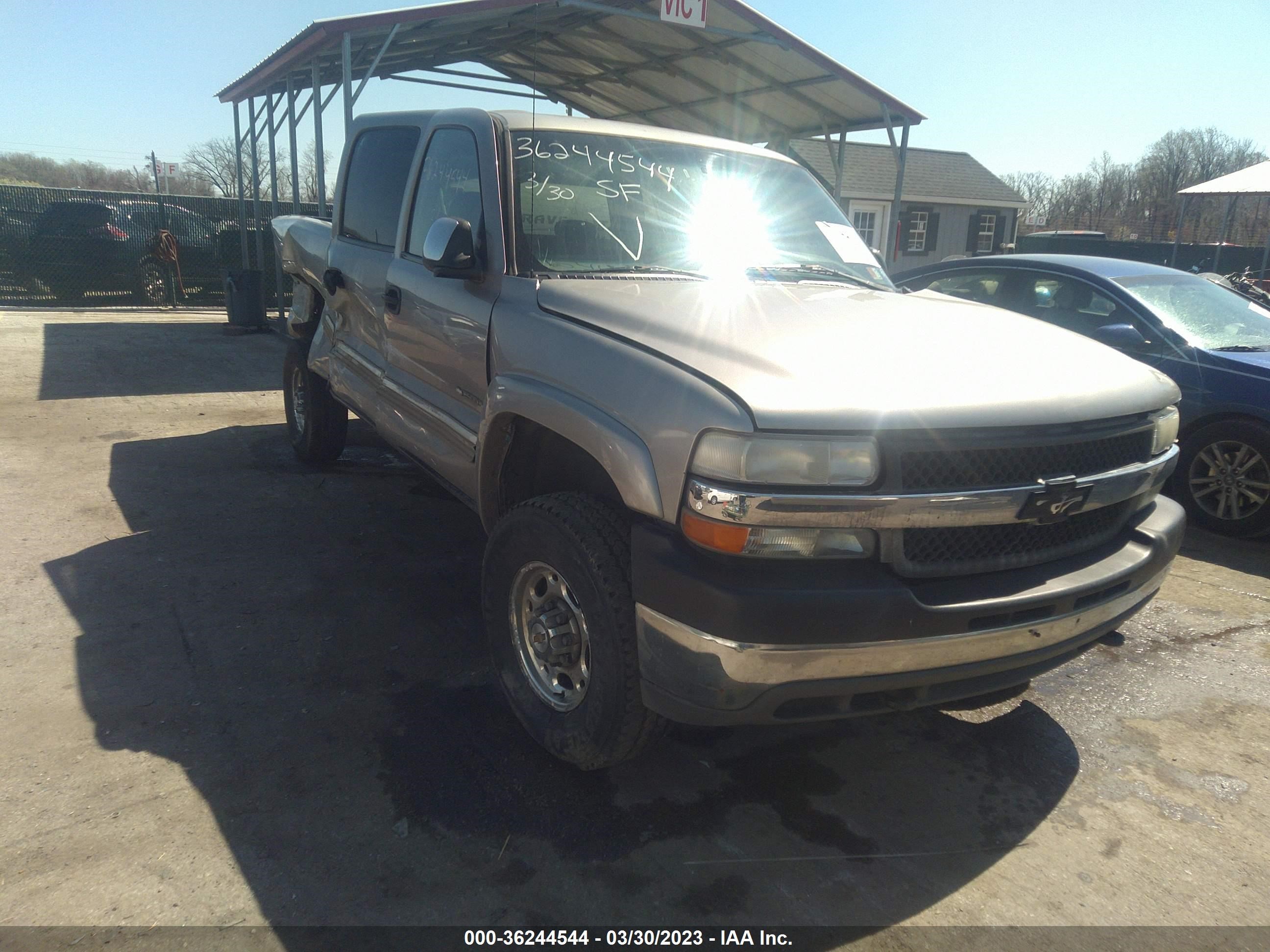 CHEVROLET SILVERADO 2002 1gchk23g92f180466